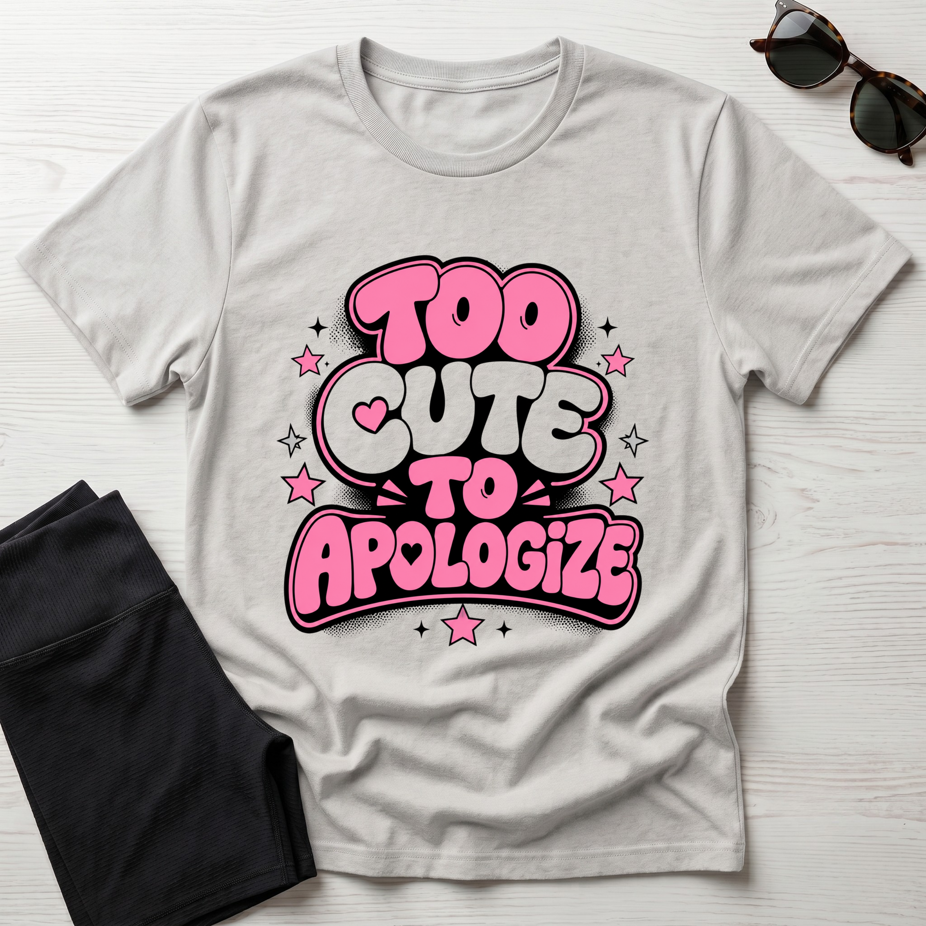 Too Cute To Apologize T-Shirt