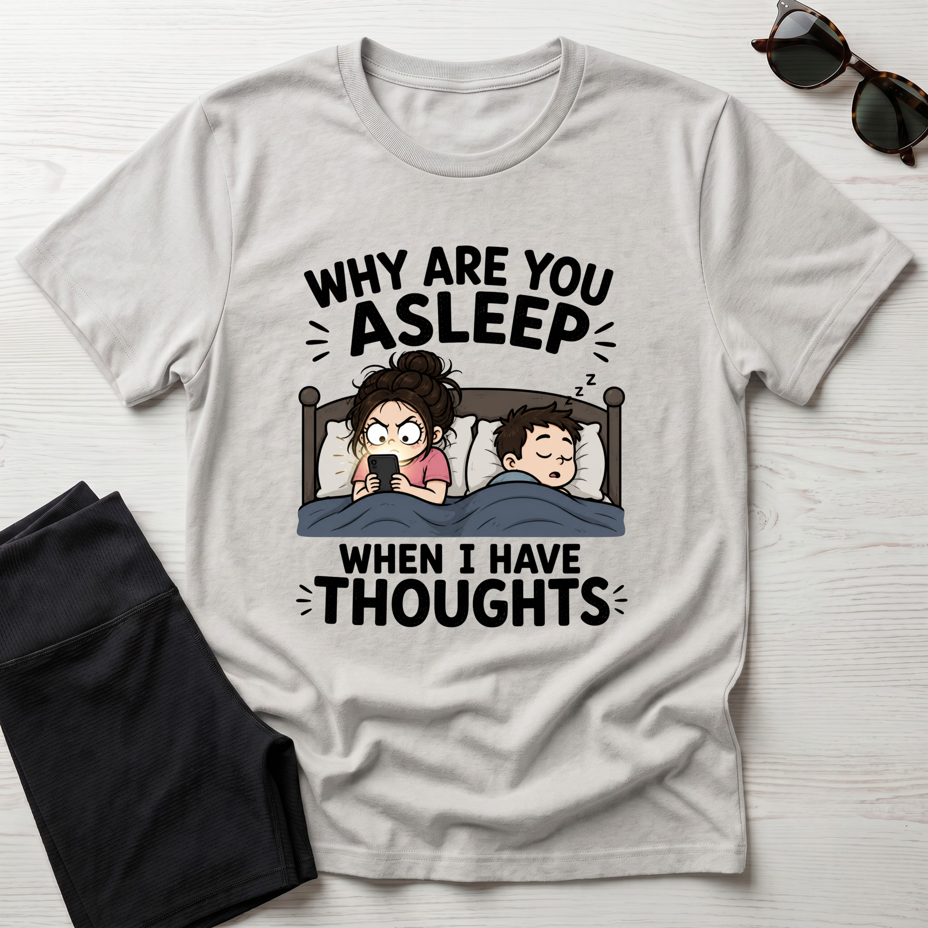 Why Are You Asleep T-Shirt
