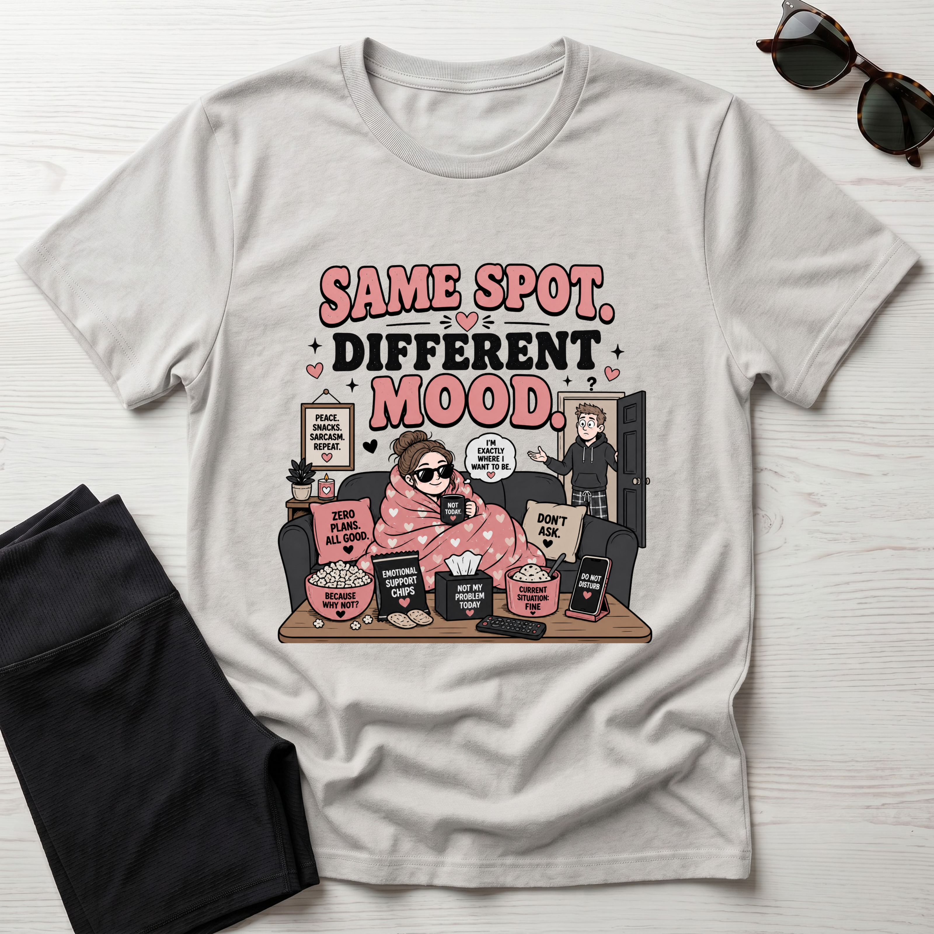 Same Spot Different Mood T-Shirt