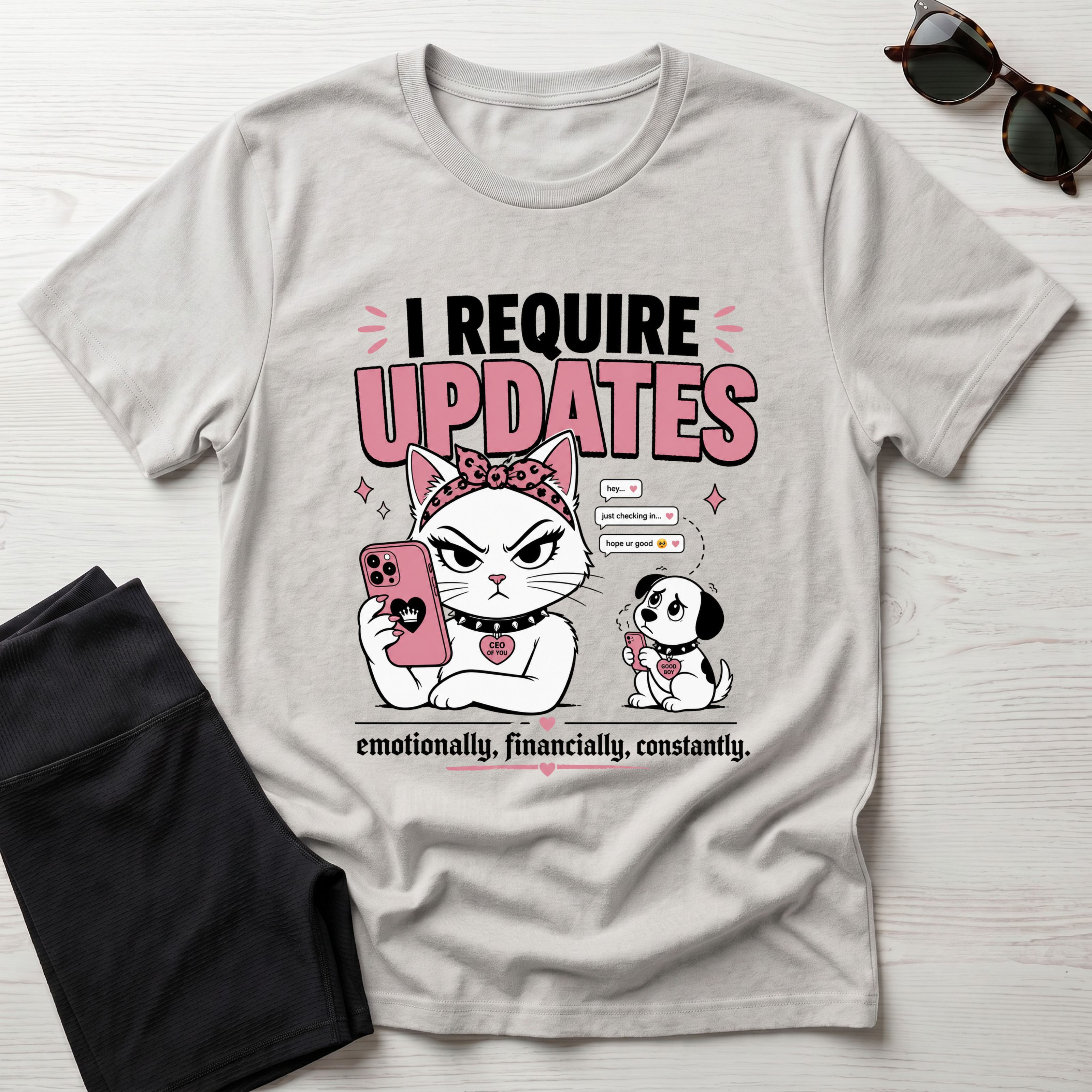 I Require Updates T-Shirt