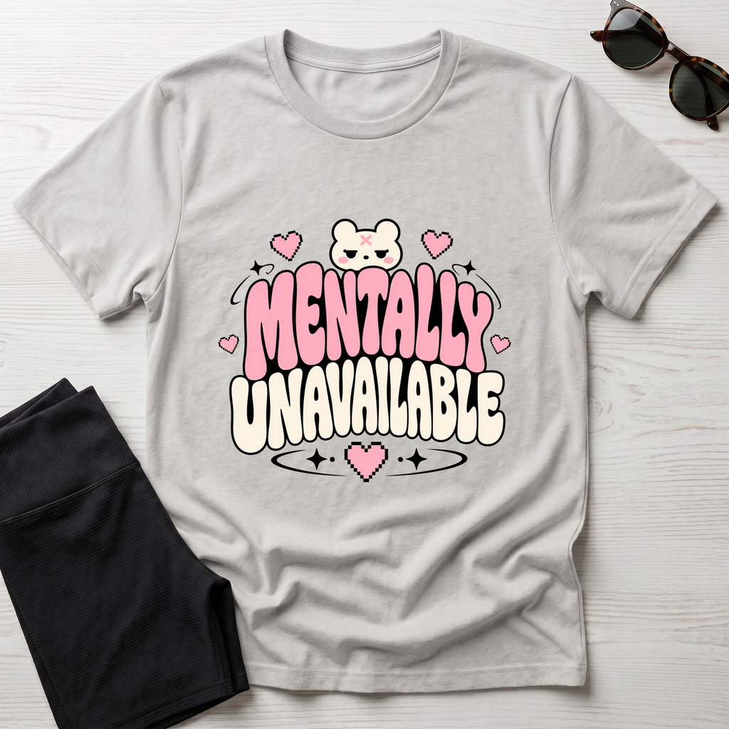 Mentally Unavailable  T-Shirt