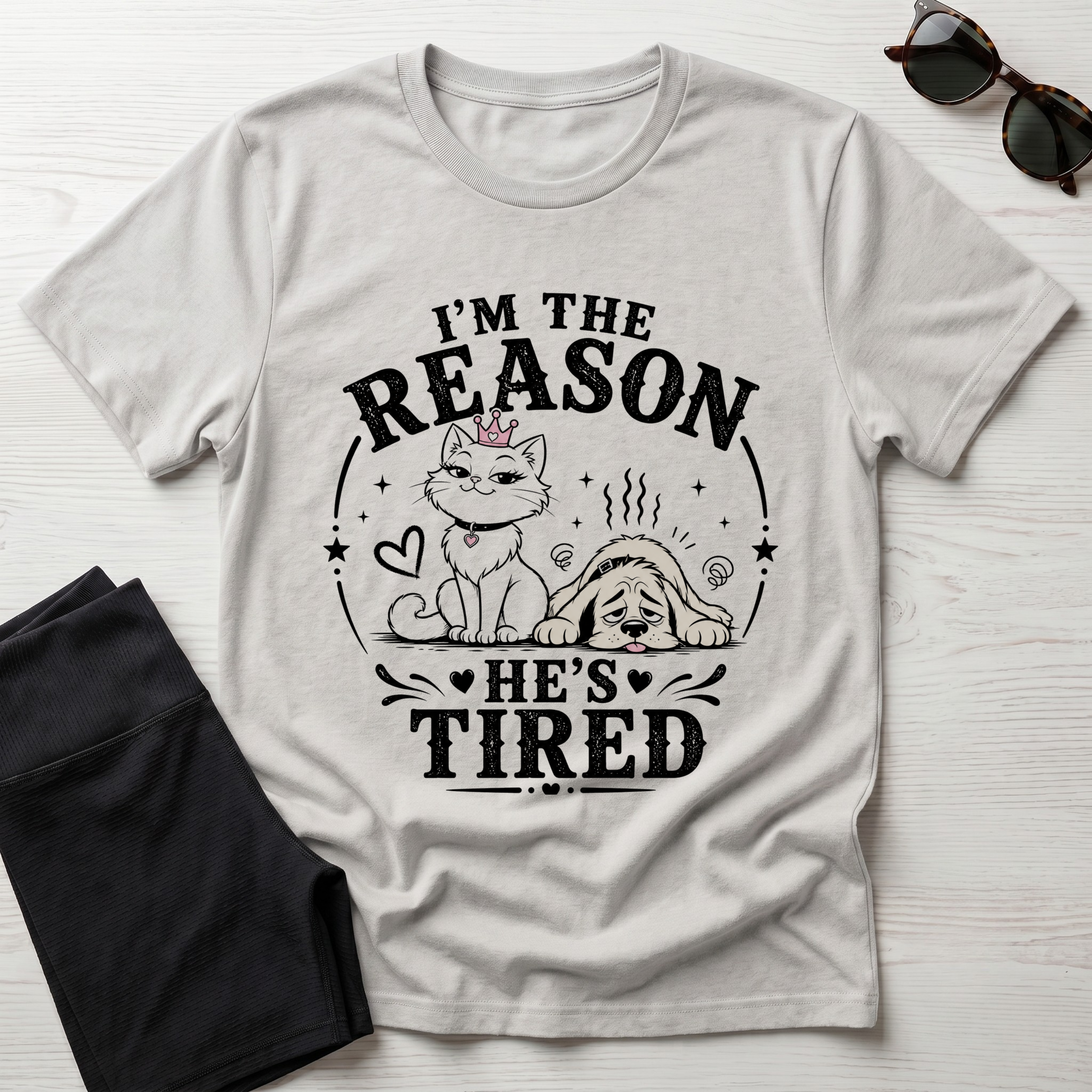 I'm the Reason He's Tired T-Shirt