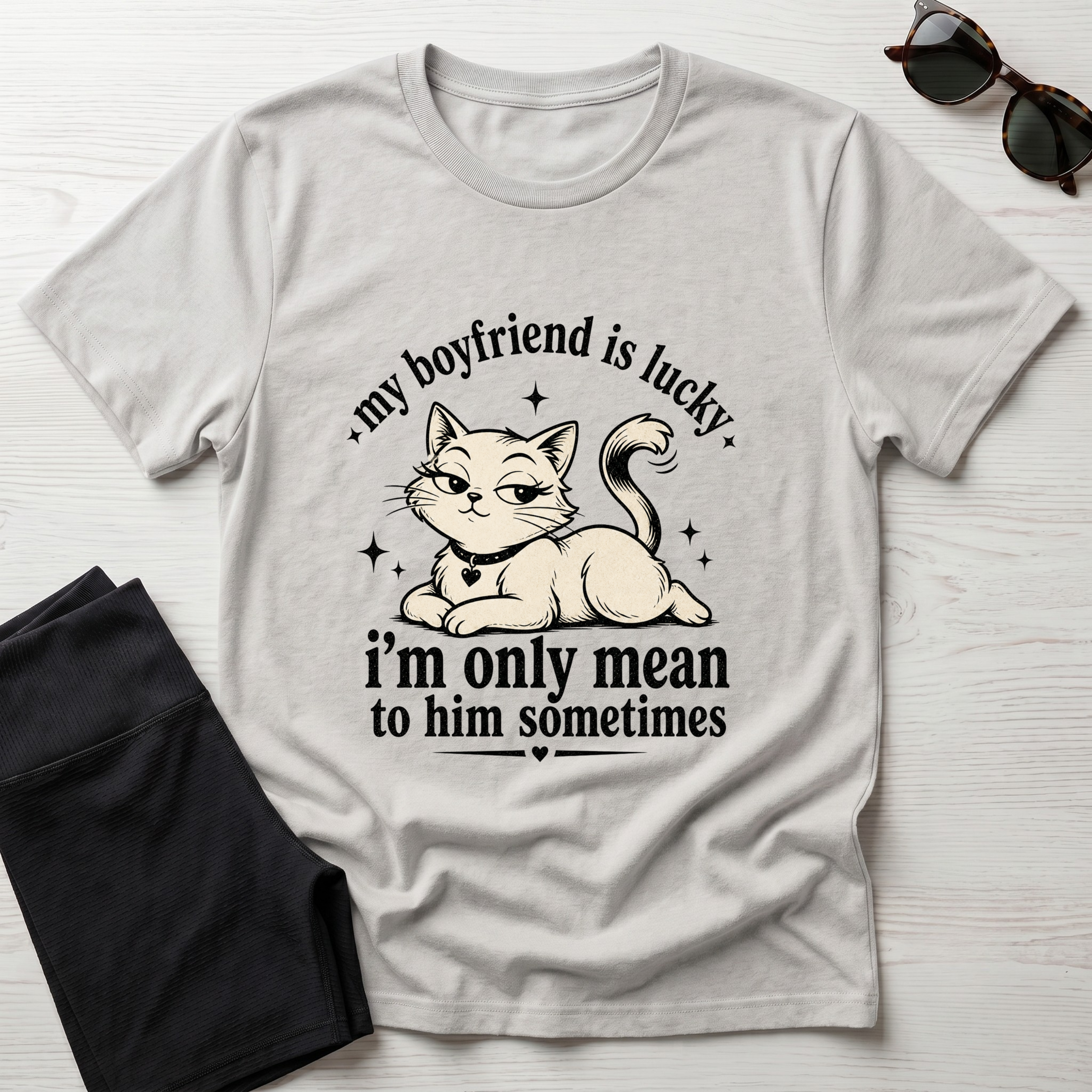 My Boyfriend is Lucky T-Shirt