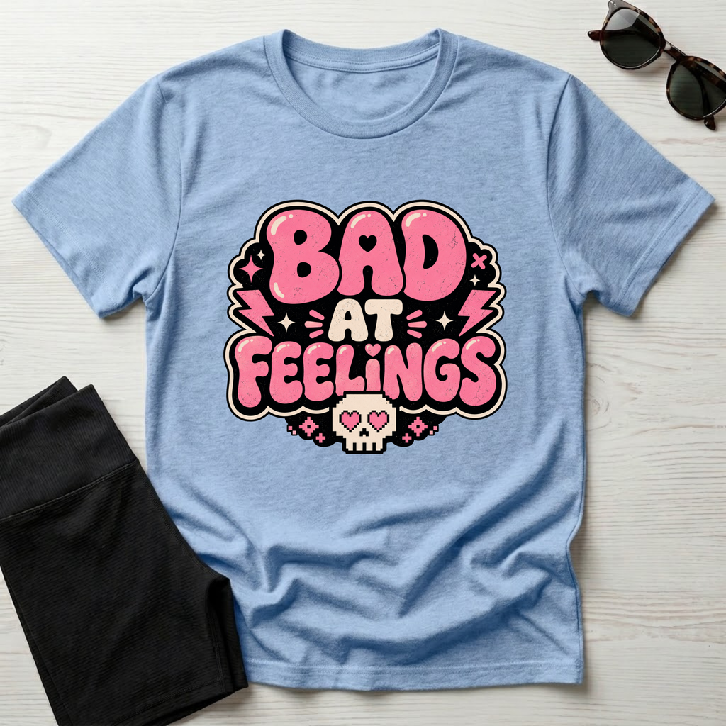 Bad at feelingT-Shirt