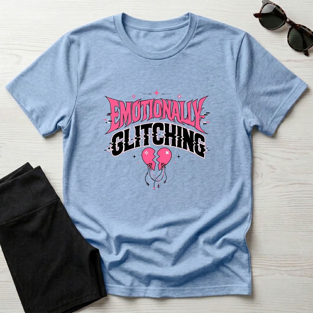 Emotionally Glitching T-Shirt