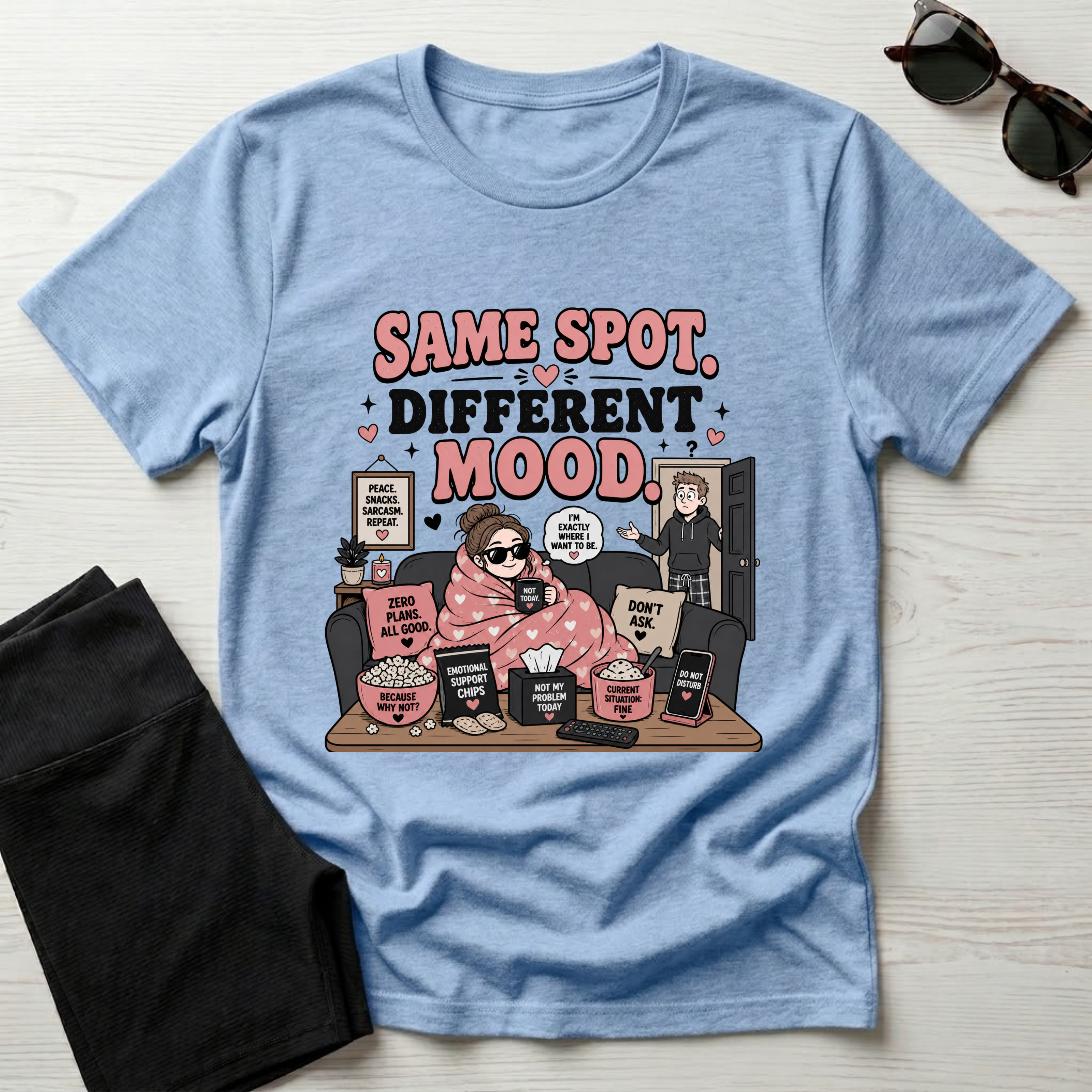 Same Spot Different Mood T-Shirt