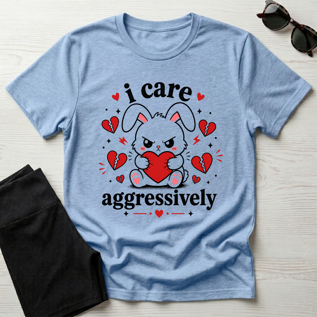 I Care Aggressively T-Shirt