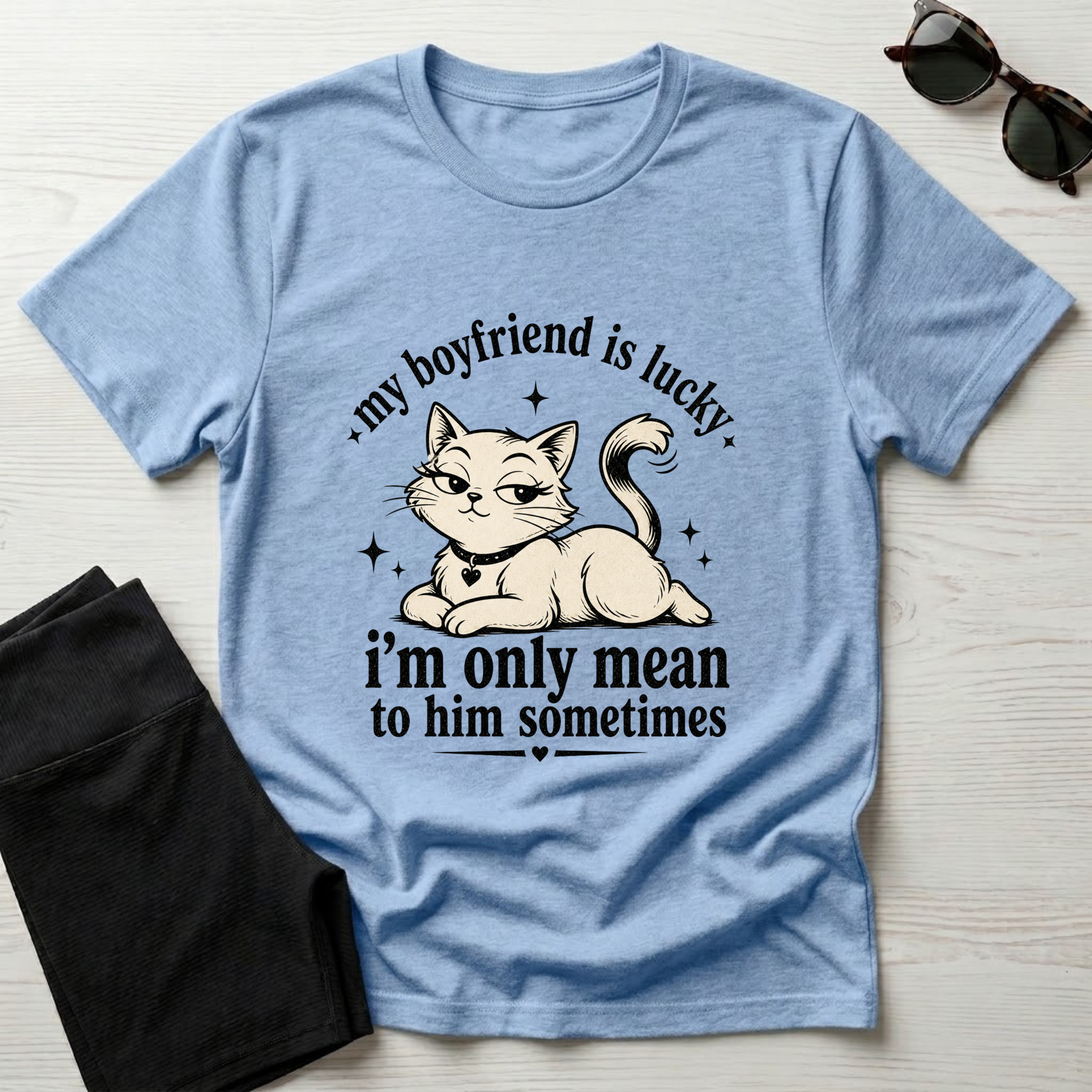 My Boyfriend is Lucky T-Shirt