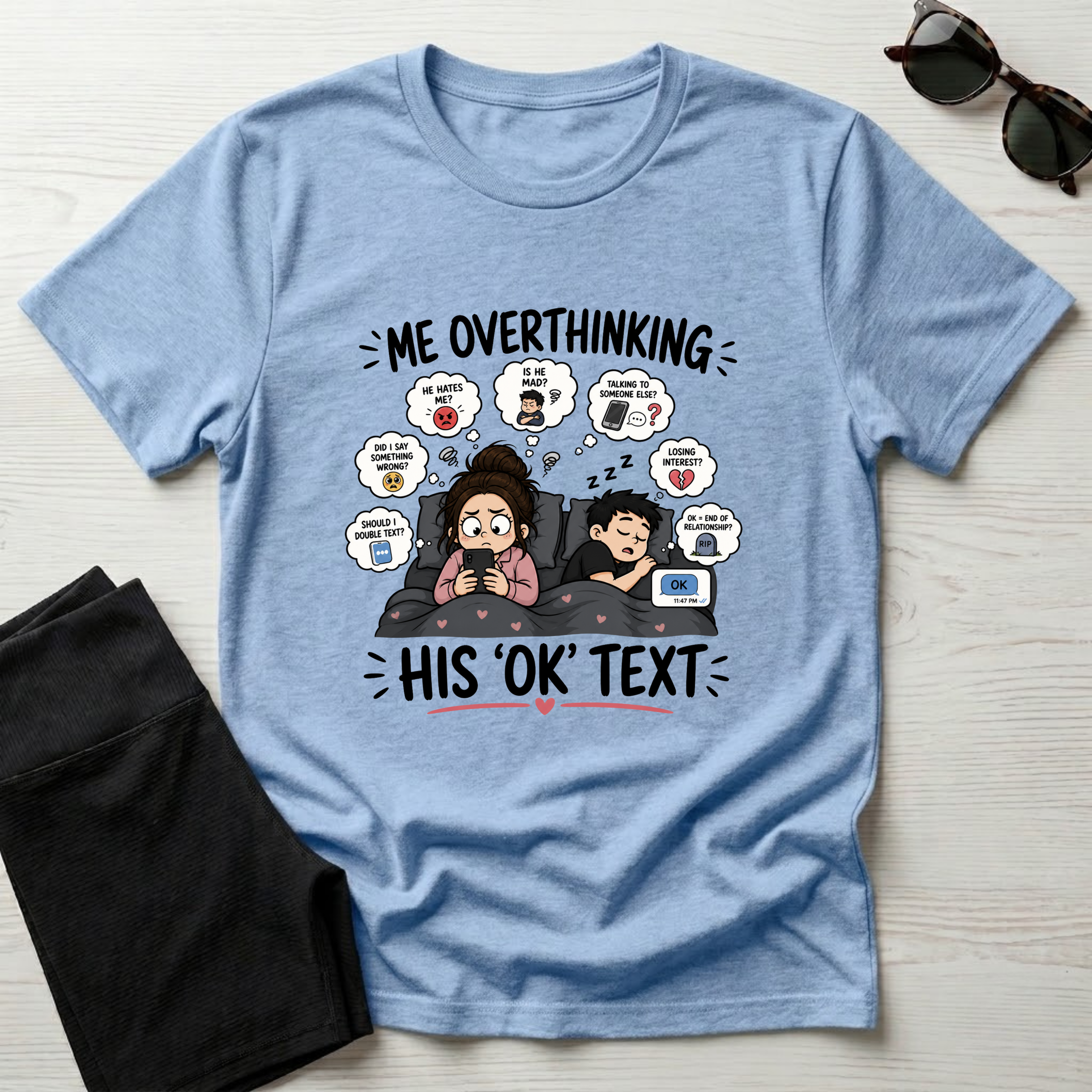 Me Overthinking T-Shirt