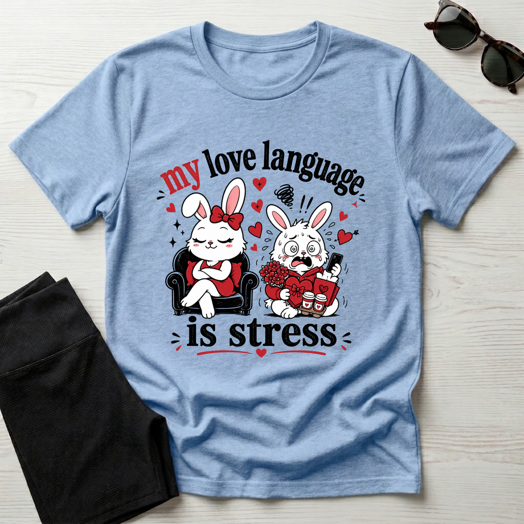 My love language is stress T-Shirt