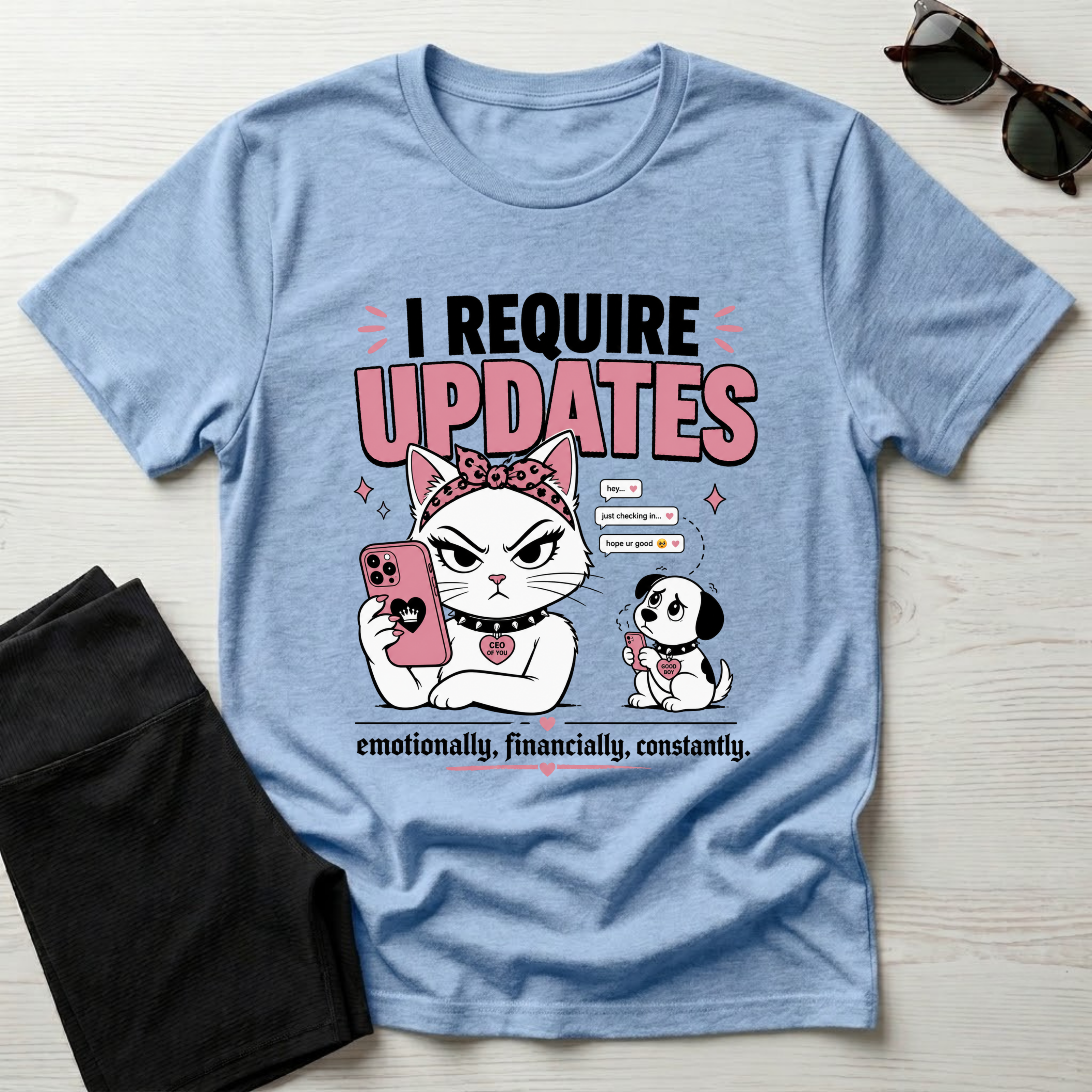 I Require Updates T-Shirt
