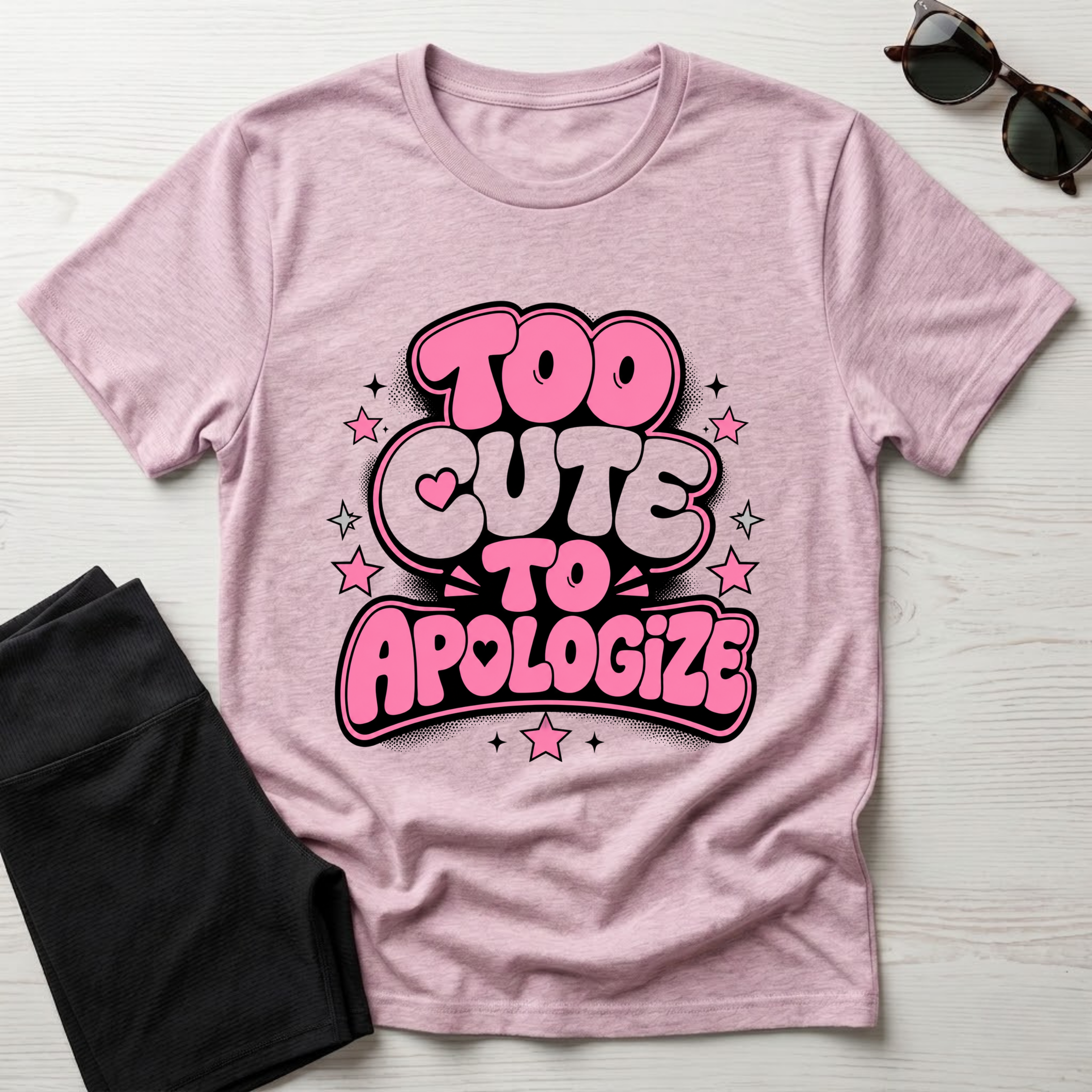 Too Cute To Apologize T-Shirt