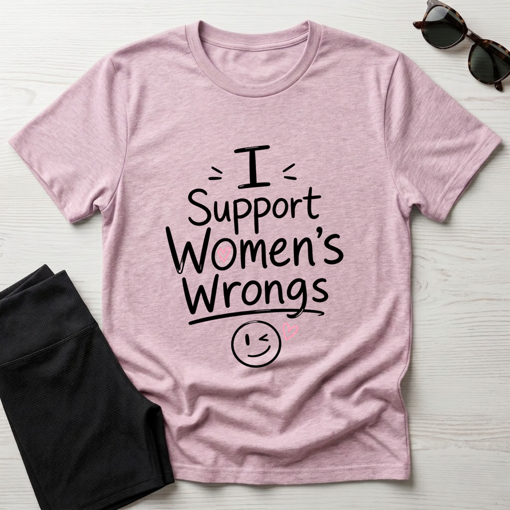 I Support Women's Wrongs T-Shirt
