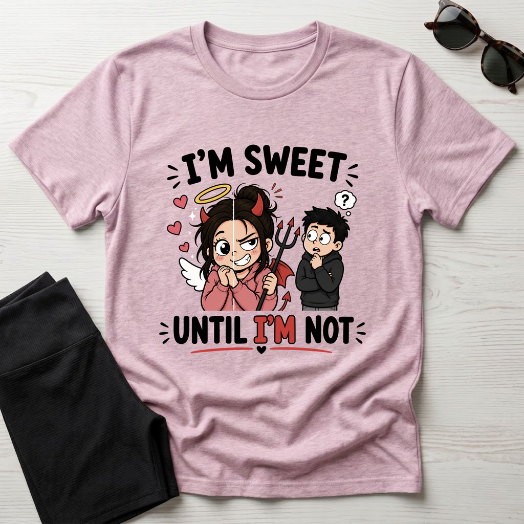 I'm sweet Until I'm Not T-Shirt