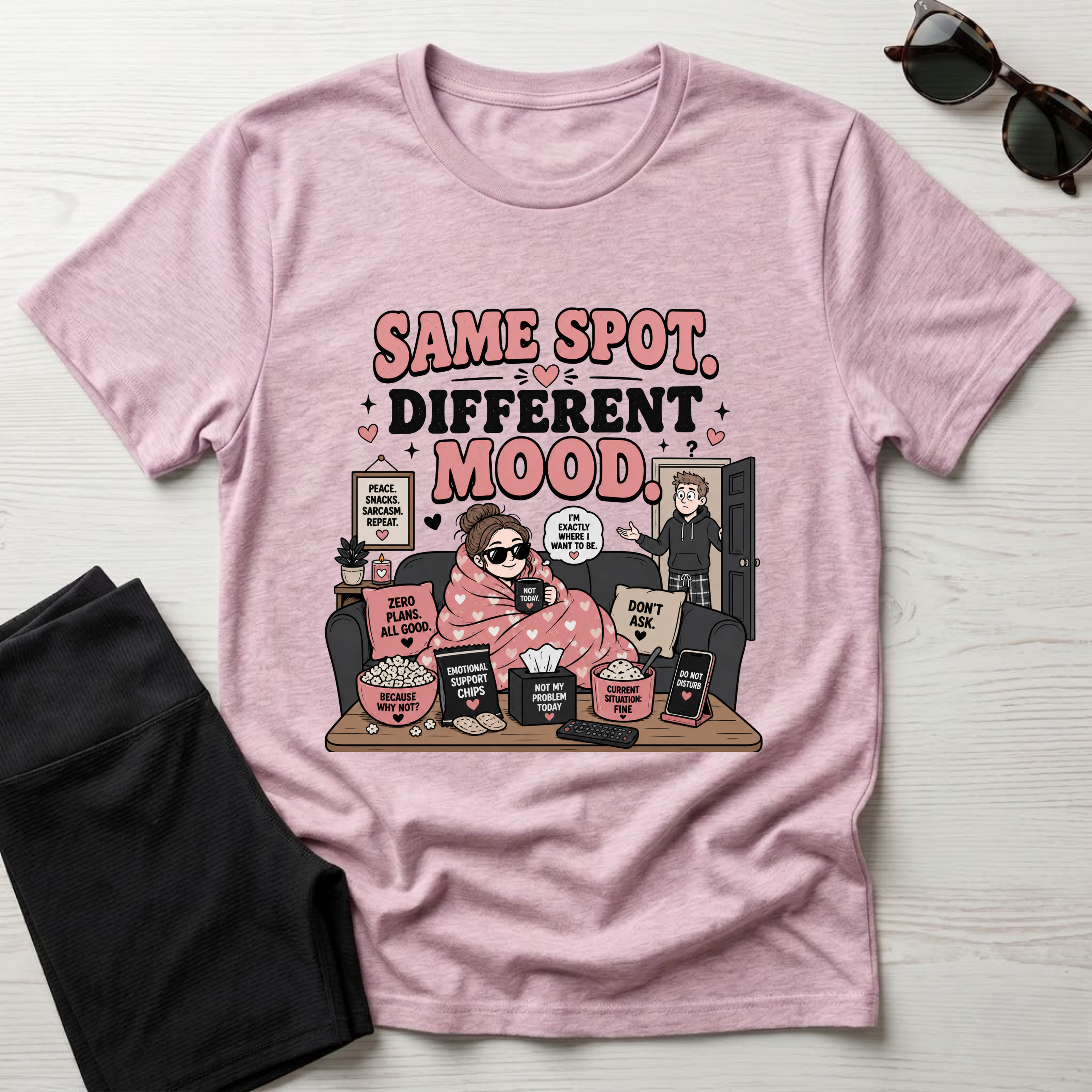 Same Spot Different Mood T-Shirt