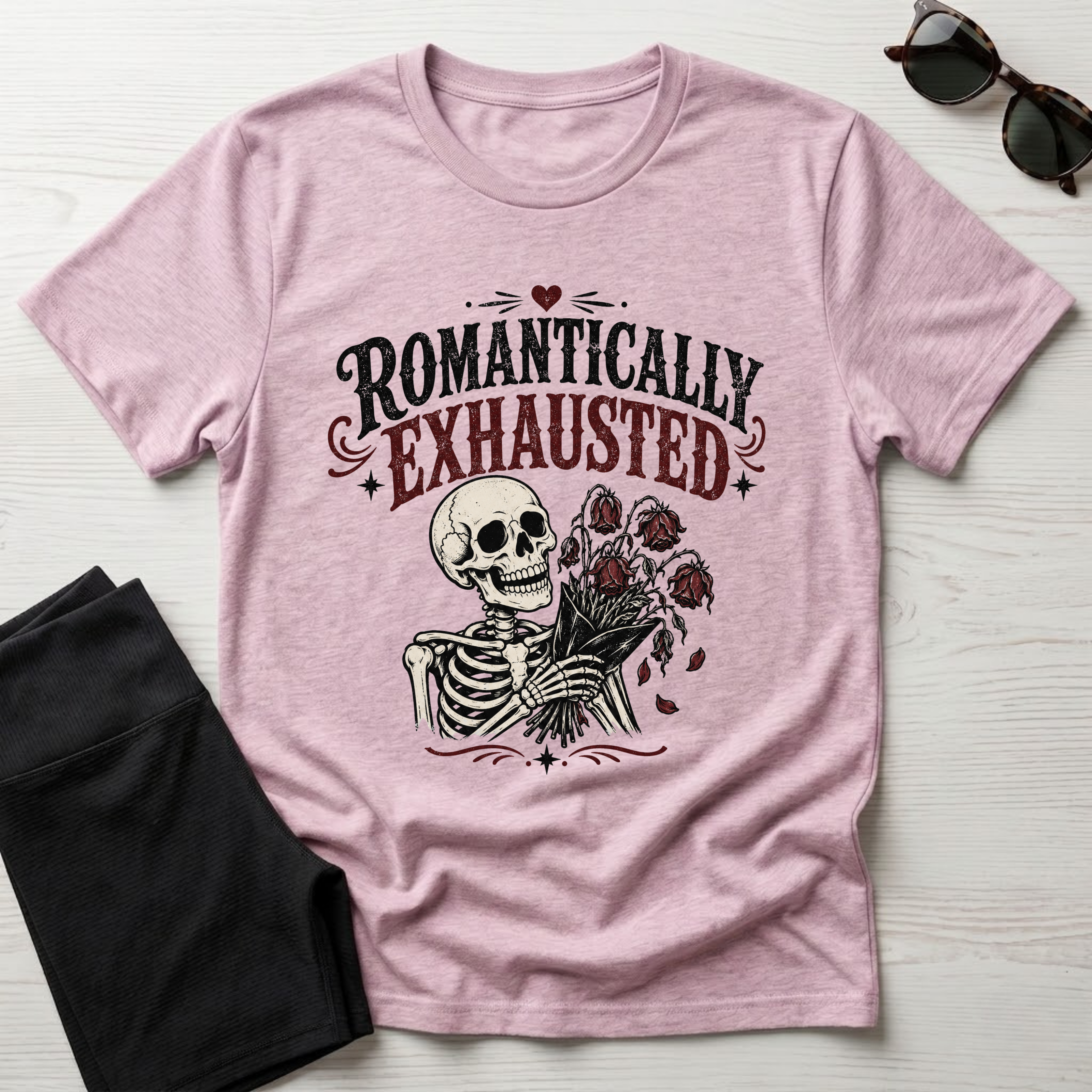Romantically Exhausted T-Shirt
