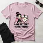 Low Battery Girlfriend T-Shirt