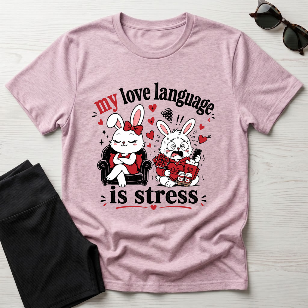 My love language is stress T-Shirt