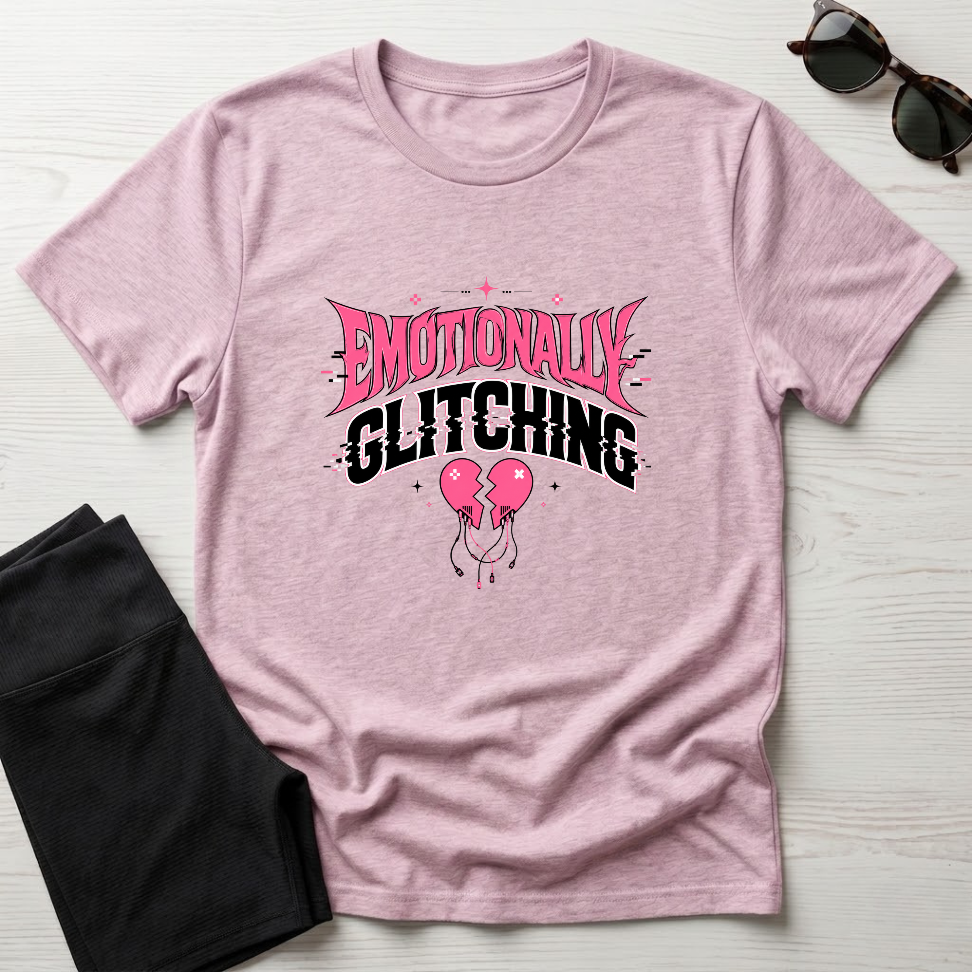 Emotionally Glitching T-Shirt