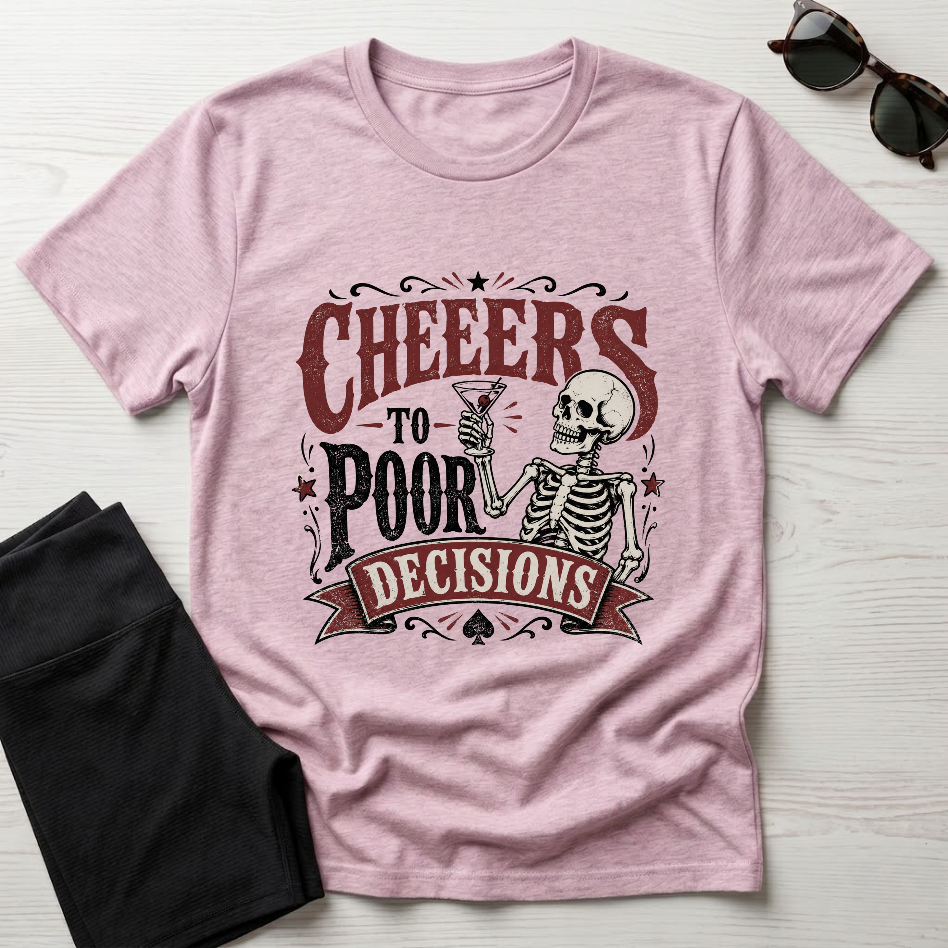 Cheers to Poor Decisions T-Shirt