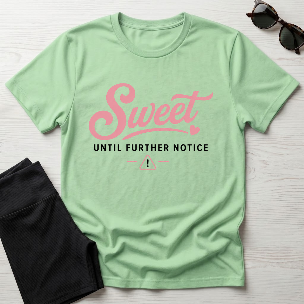 Sweet Until Further Notice T-Shirt