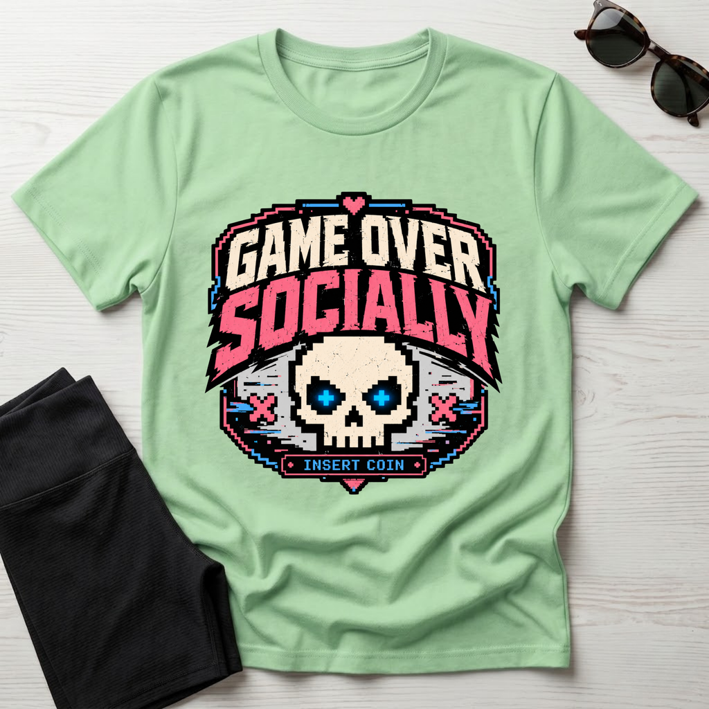 Game Over Socially T-Shirt