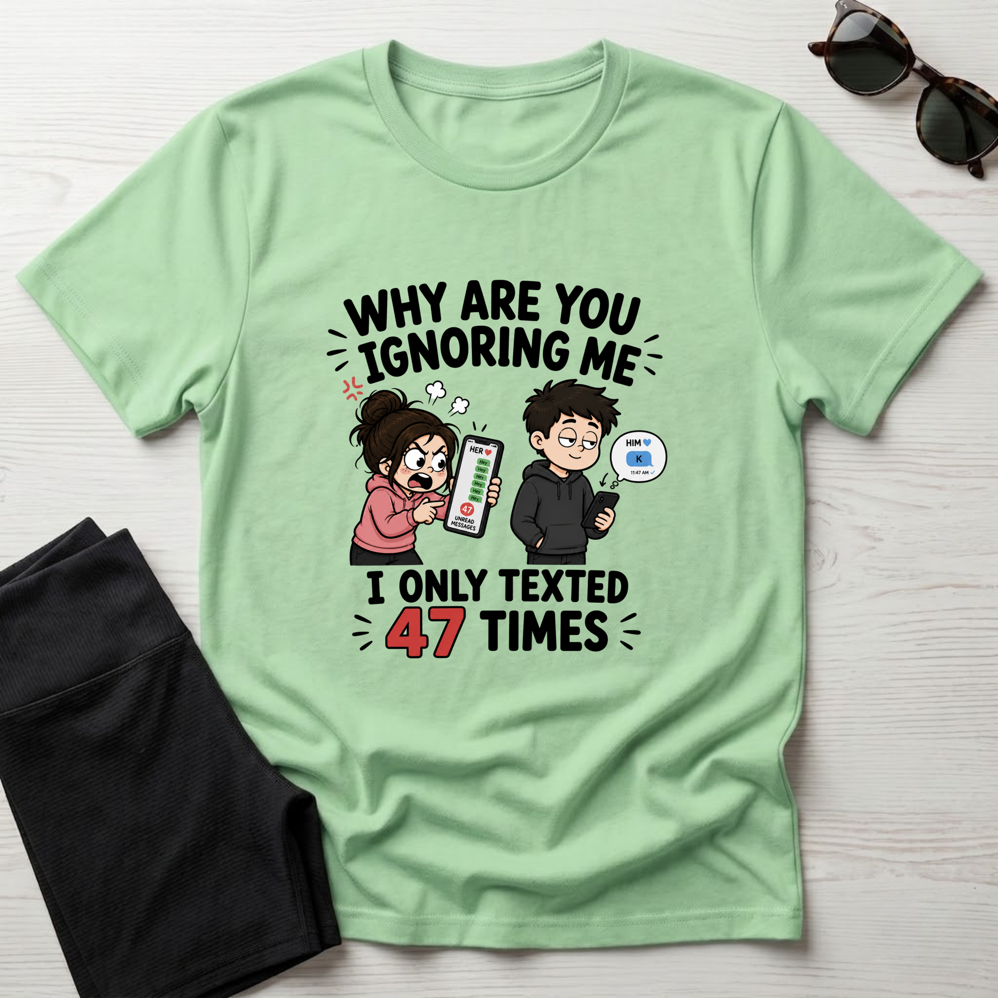 Why Are You Ignoring Me T-Shirt