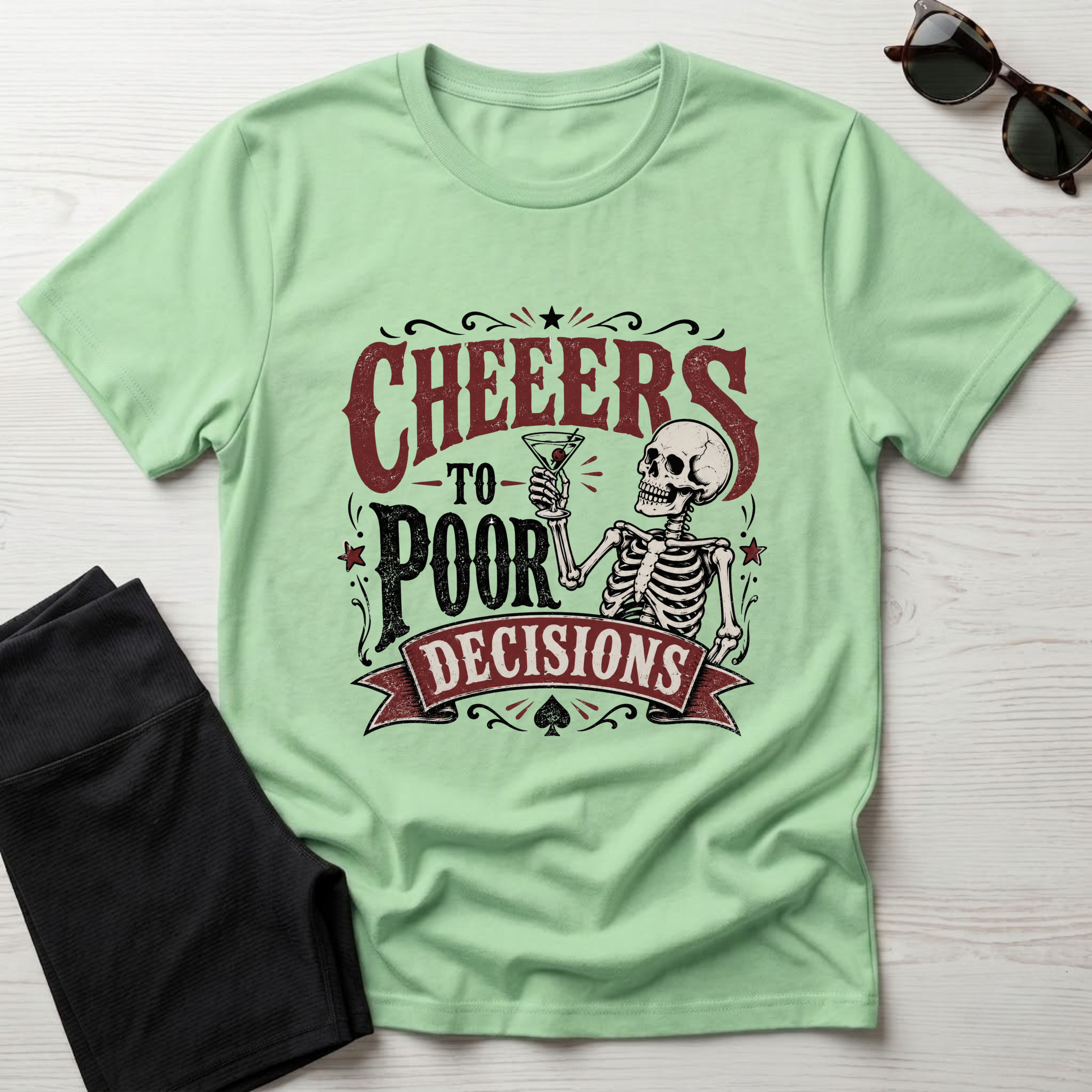 Cheers to Poor Decisions T-Shirt