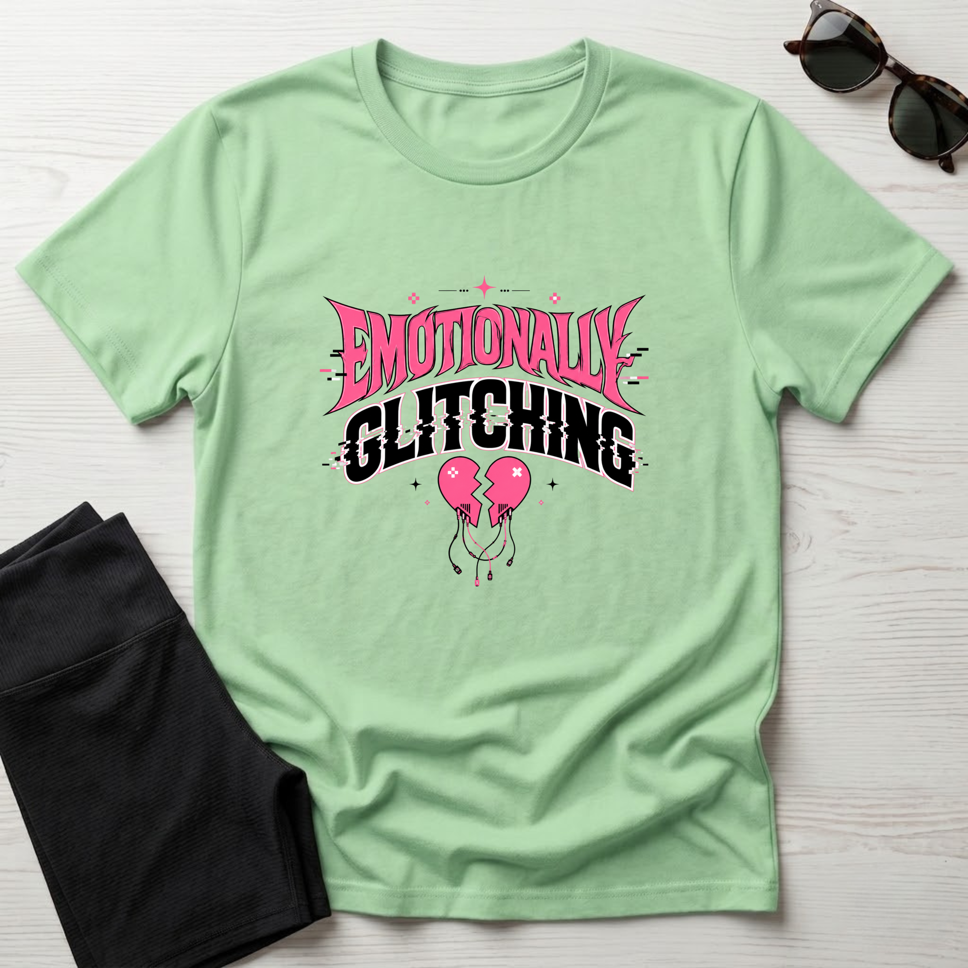 Emotionally Glitching T-Shirt