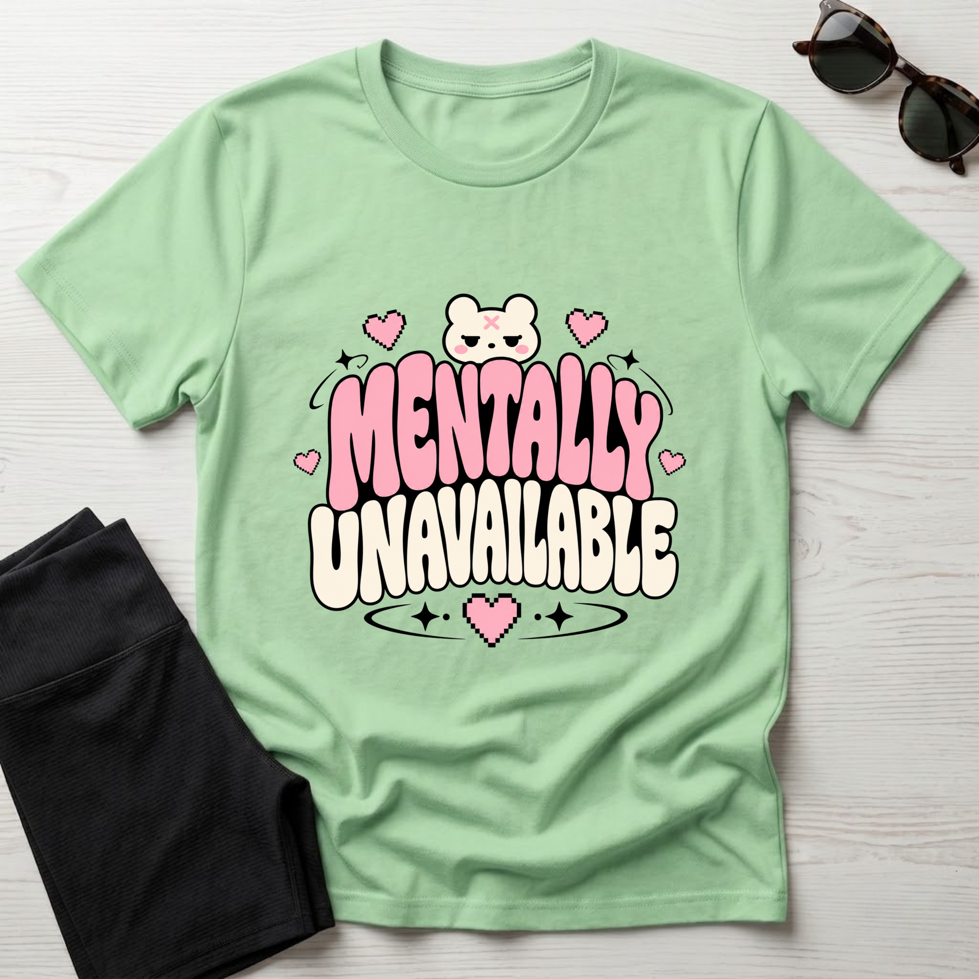 Mentally Unavailable  T-Shirt
