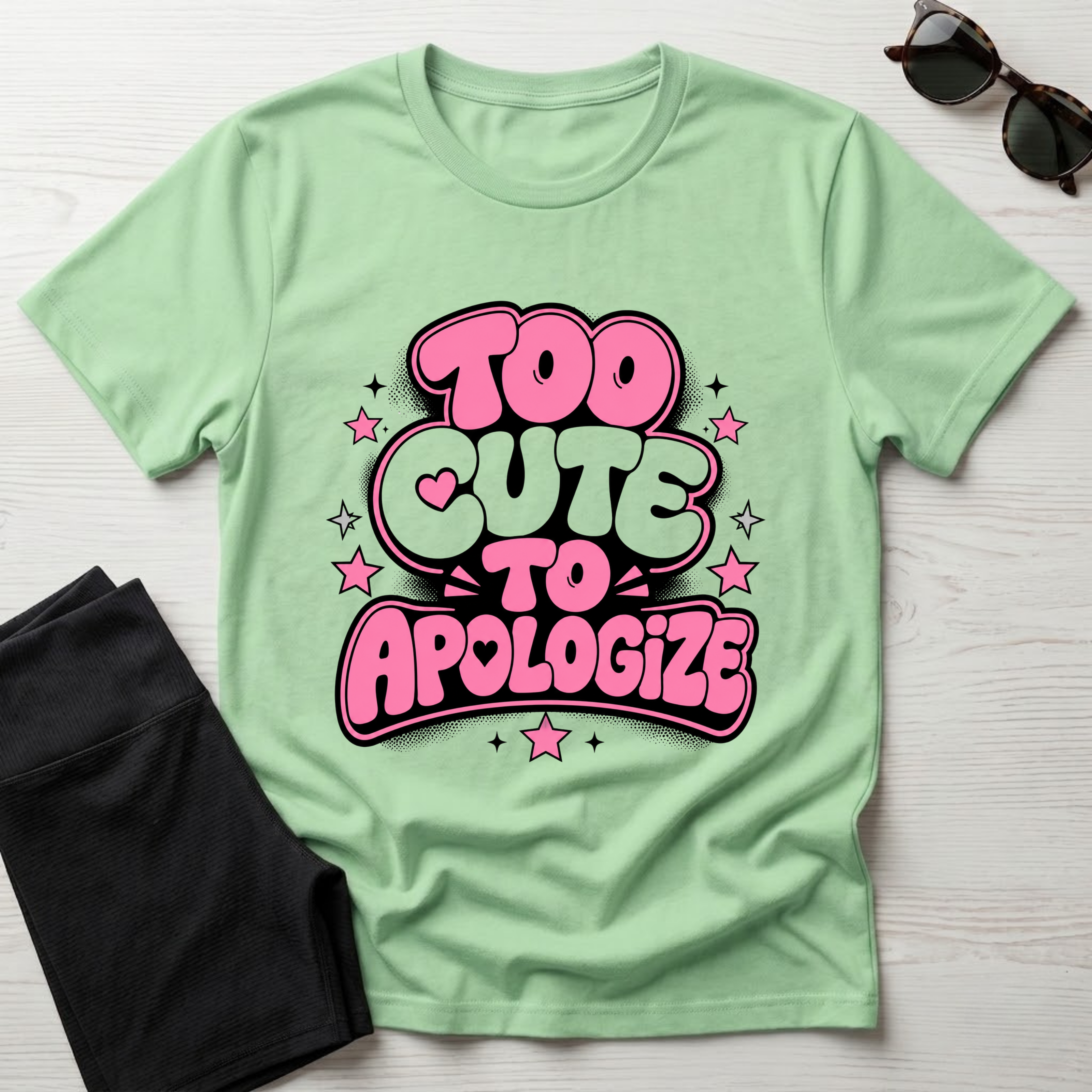 Too Cute To Apologize T-Shirt