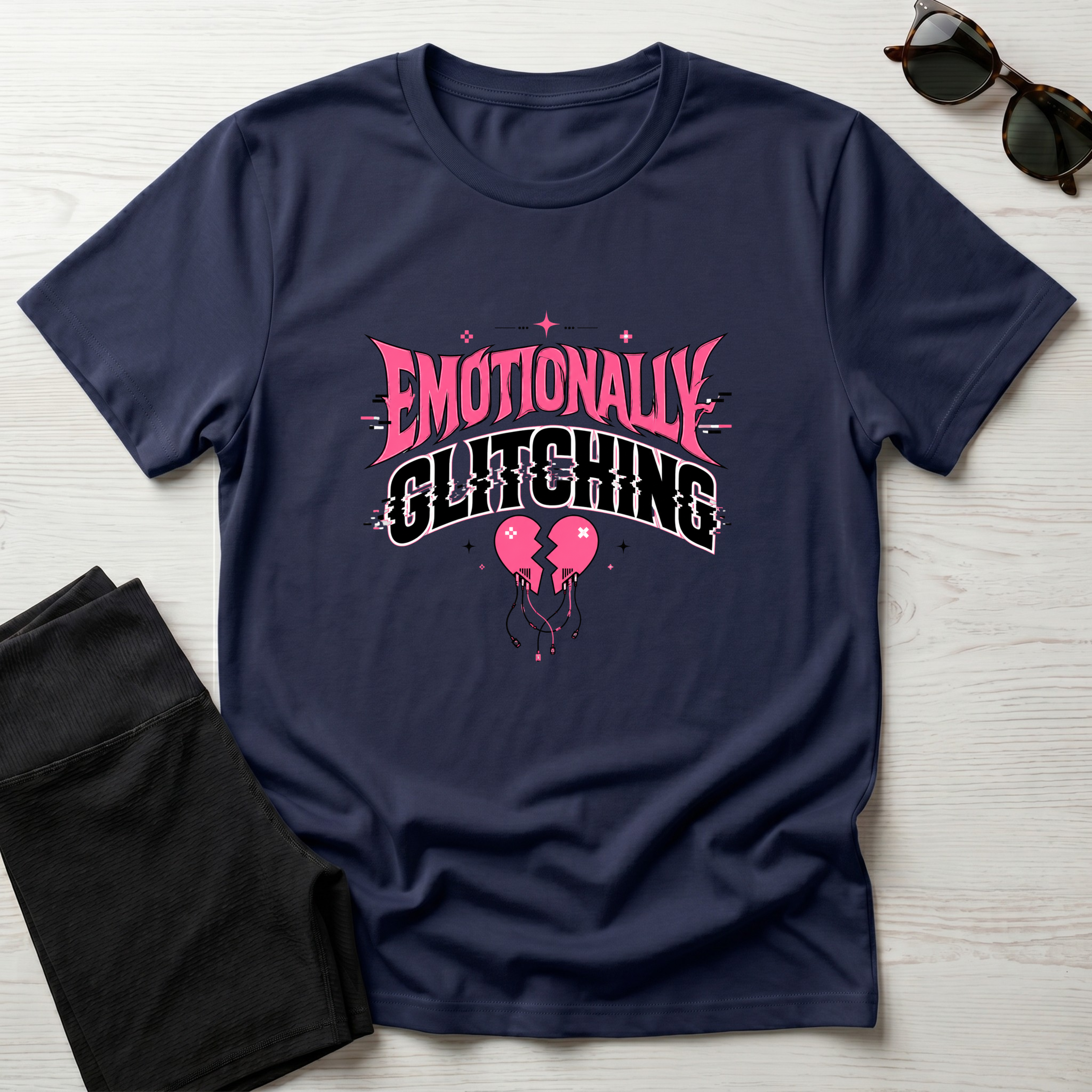Emotionally Glitching T-Shirt