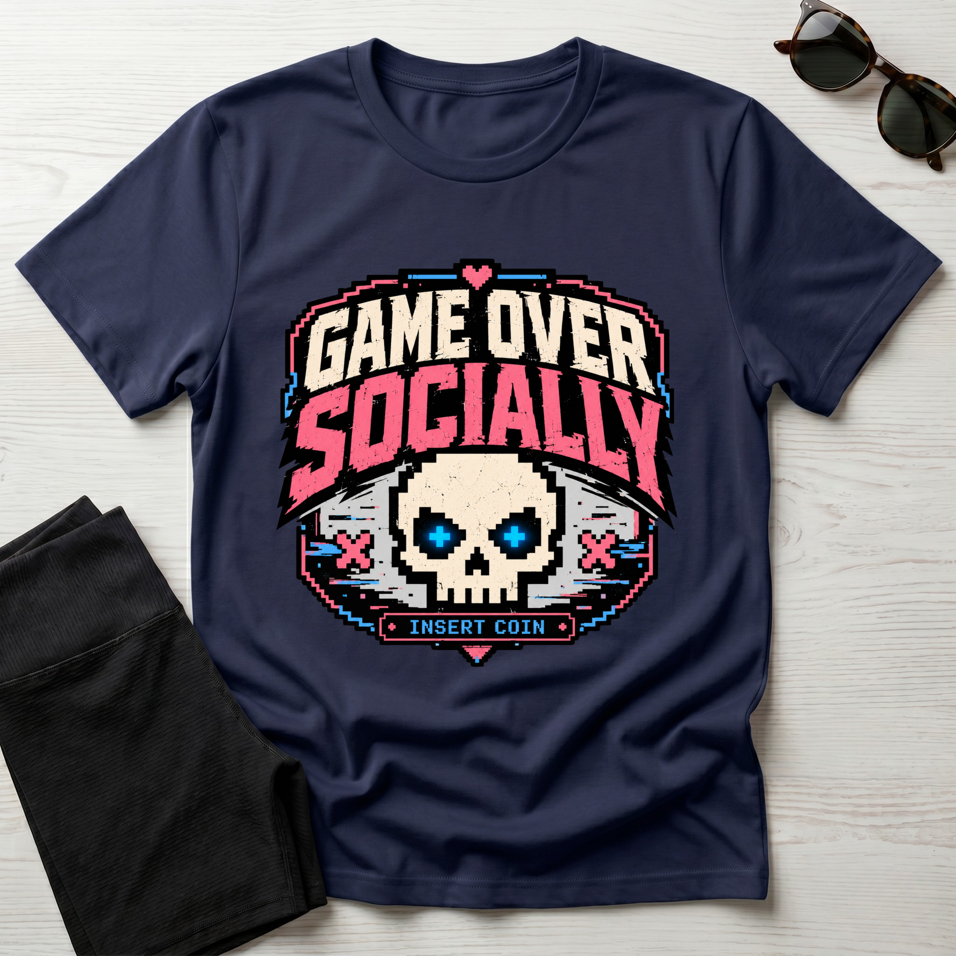 Game Over Socially T-Shirt