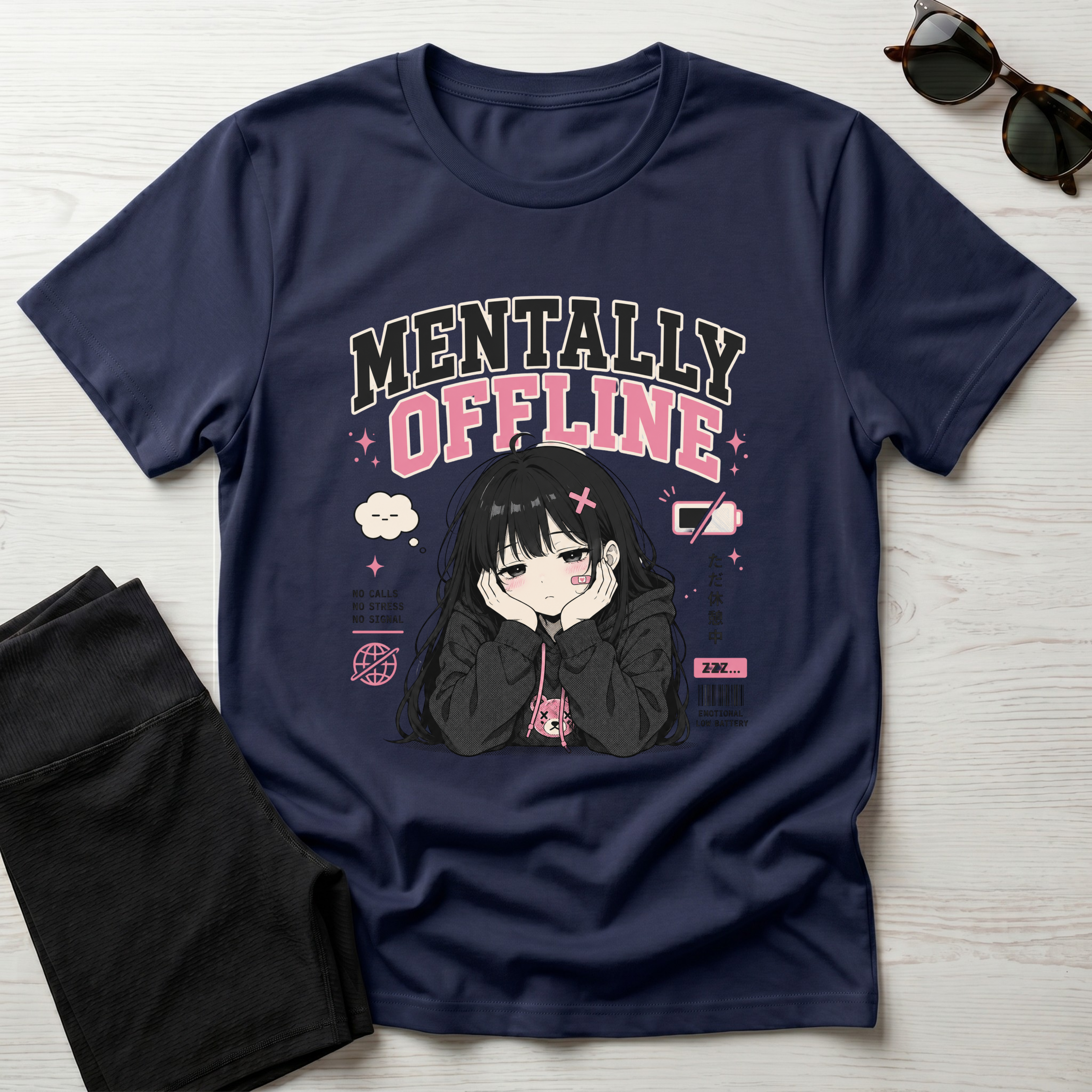 Mentally Offine  T-Shirt