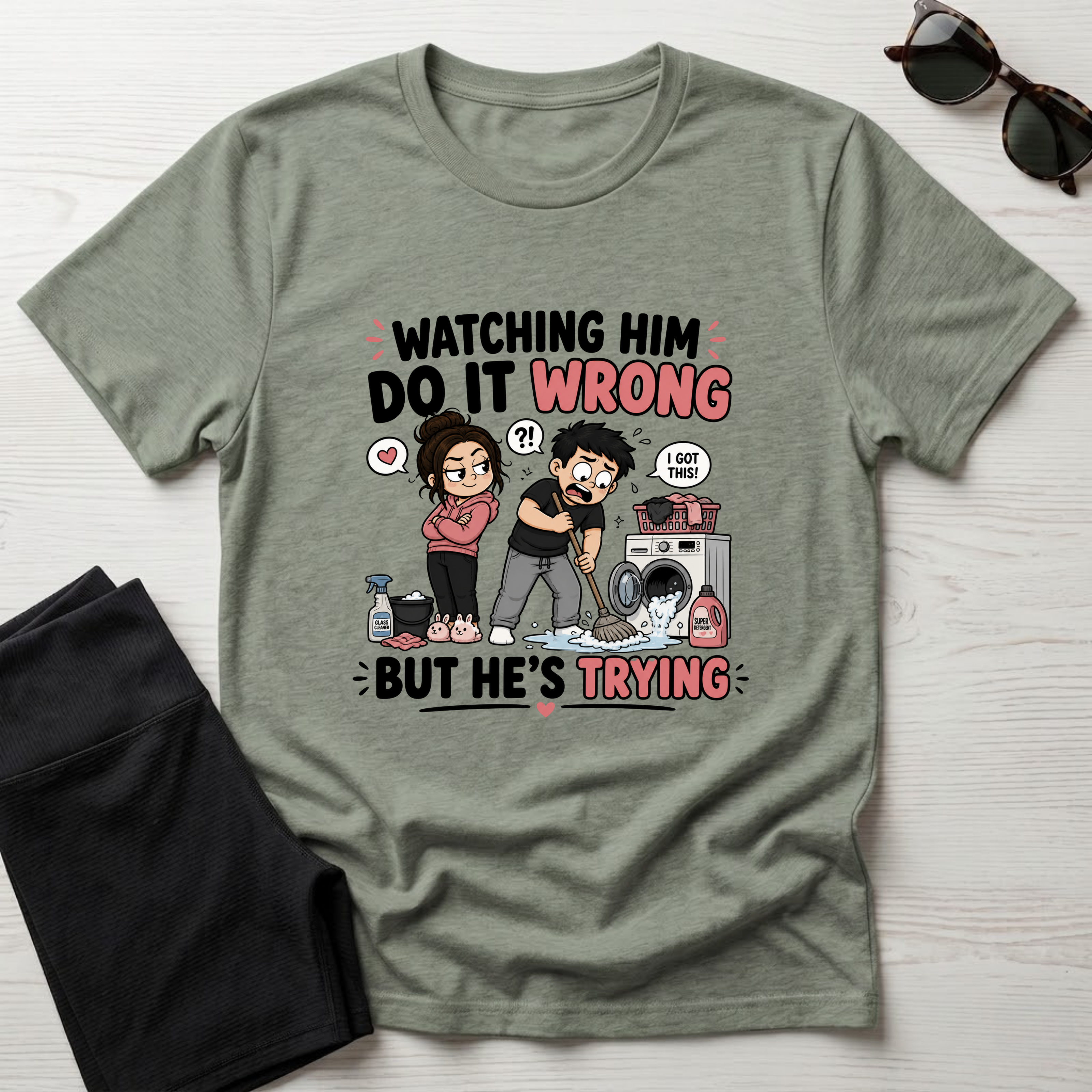watch Him Do It Wrong T-Shirt
