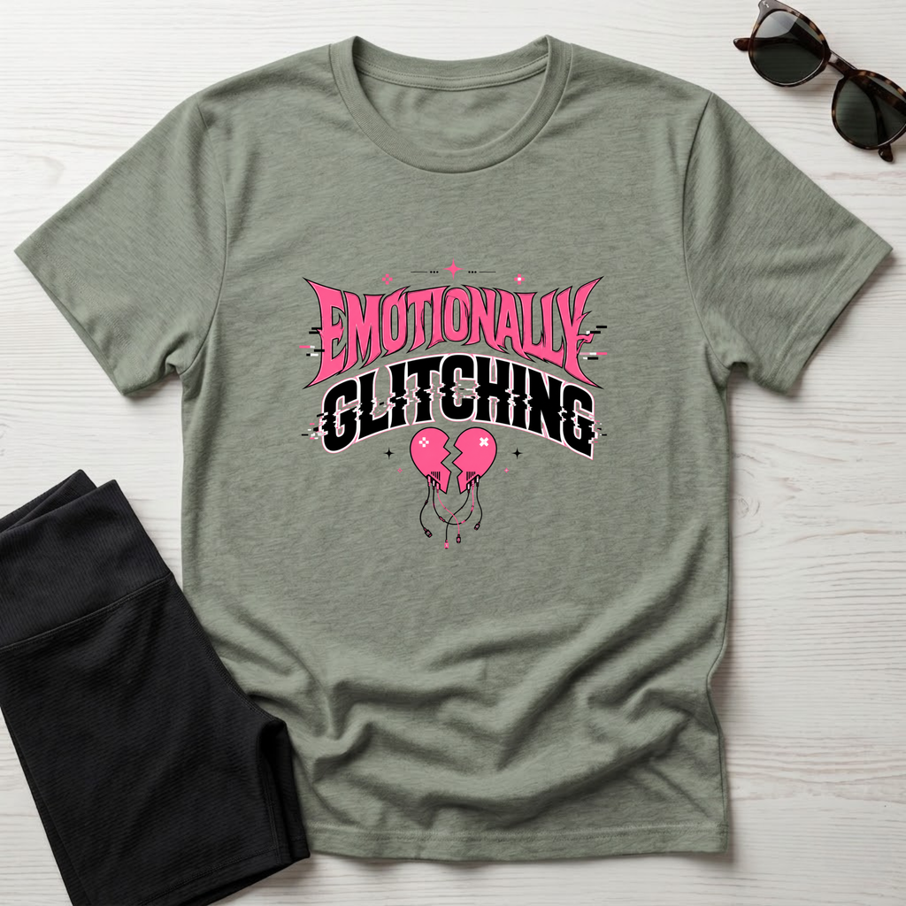 Emotionally Glitching T-Shirt