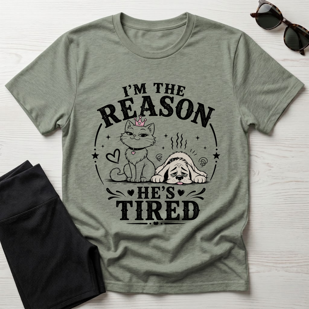 I'm the Reason He's Tired T-Shirt