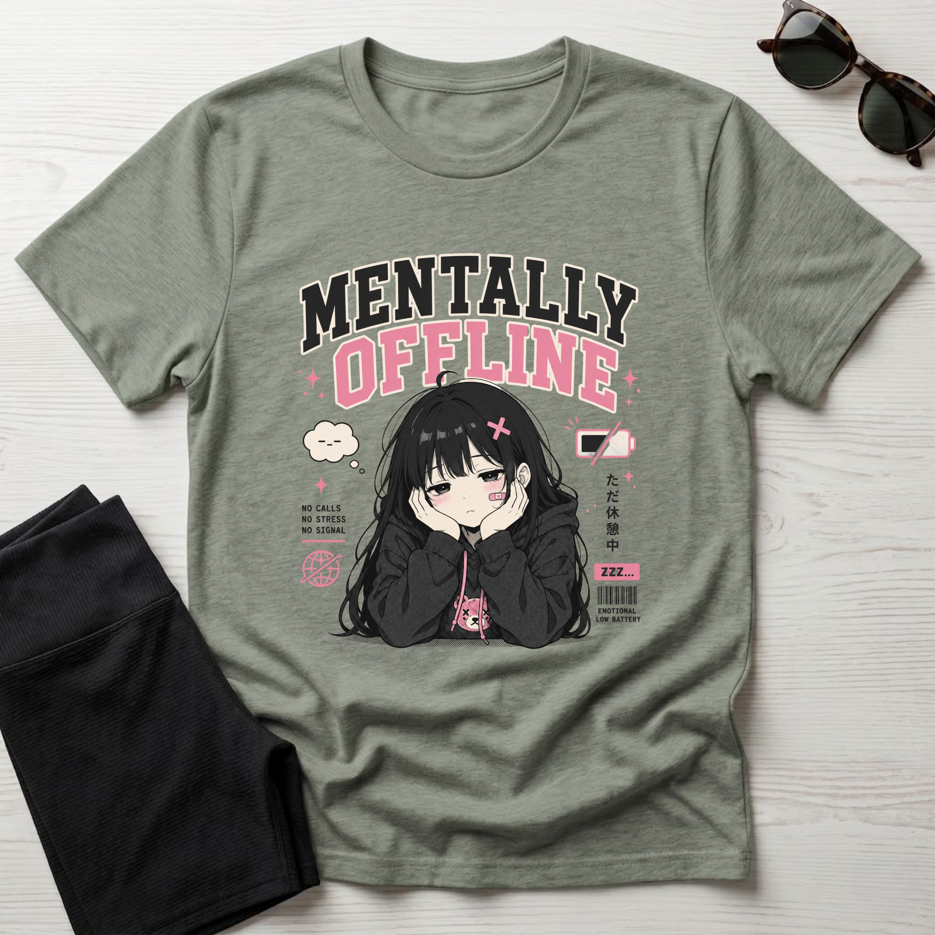 Mentally Offine  T-Shirt