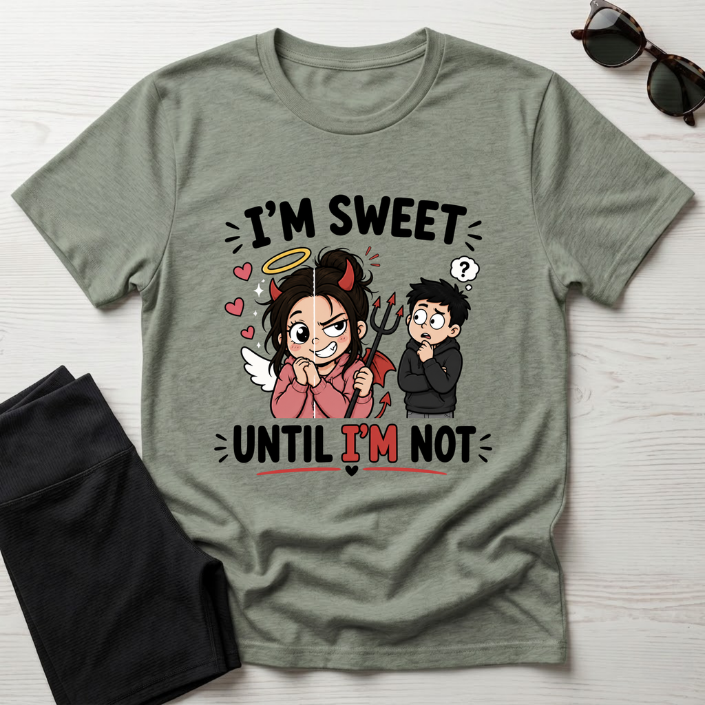 I'm sweet Until I'm Not T-Shirt