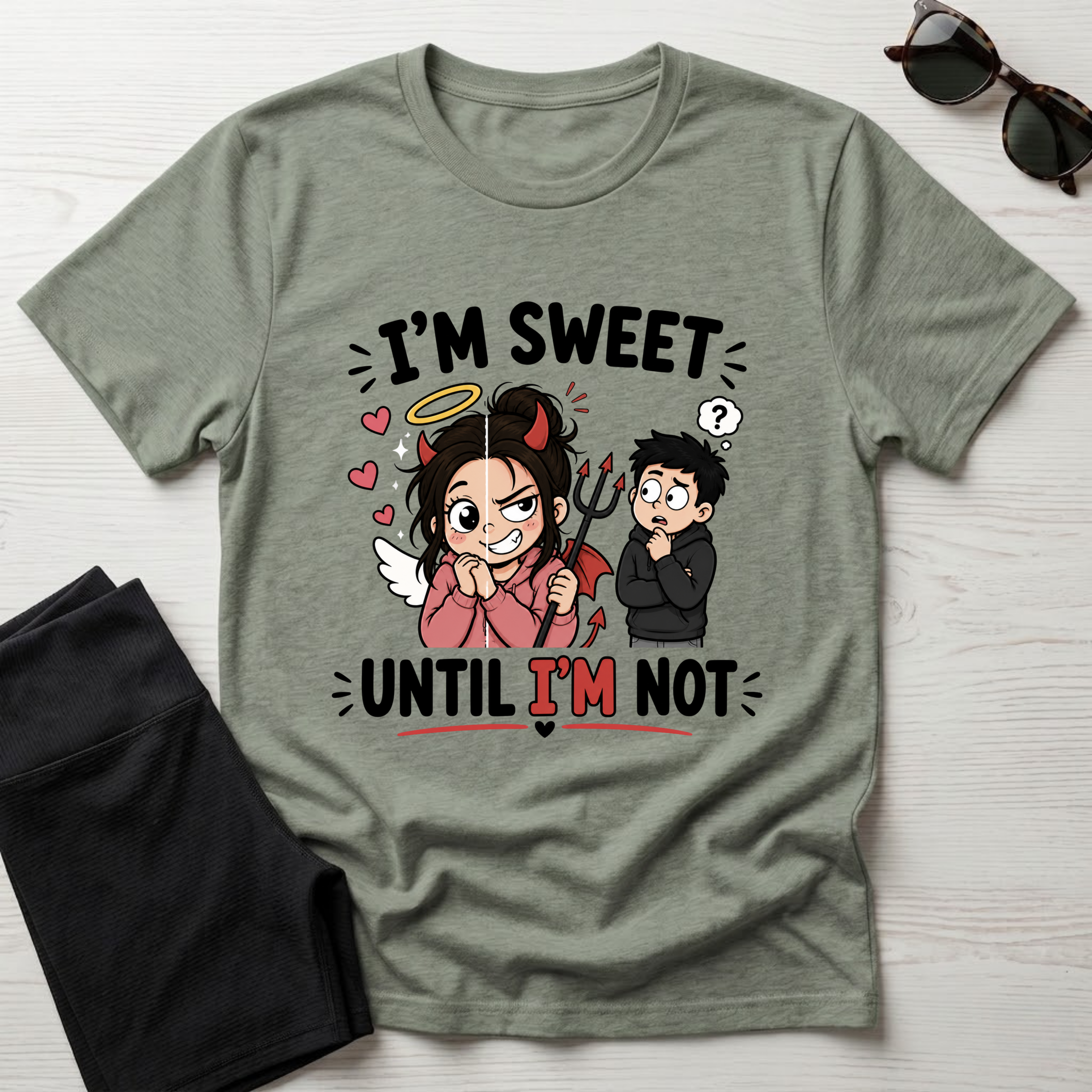 I'm sweet Until I'm Not T-Shirt