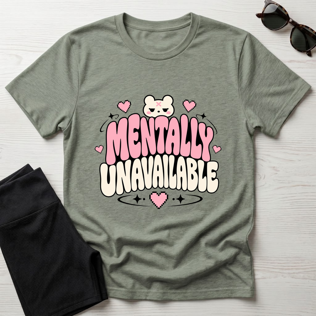 Mentally Unavailable  T-Shirt