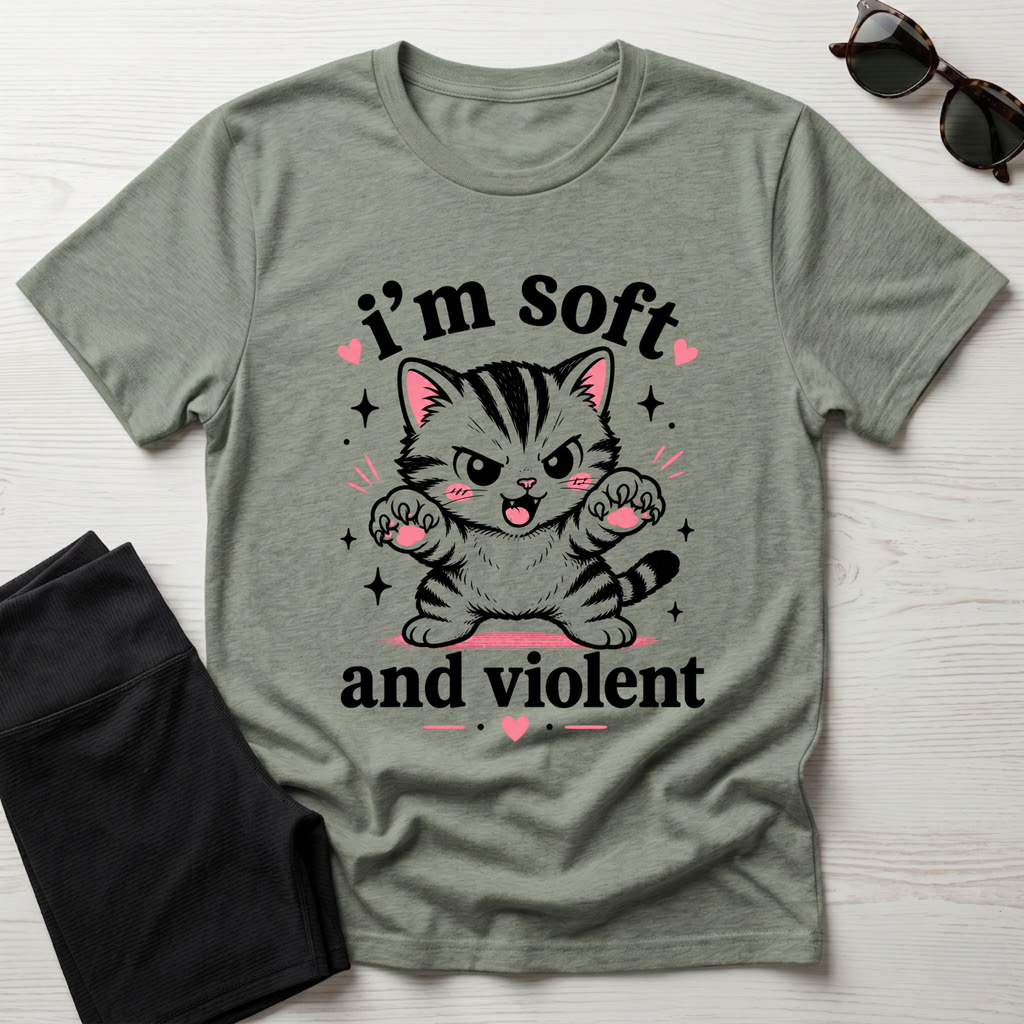 I'm Soft and Violent T-Shirt