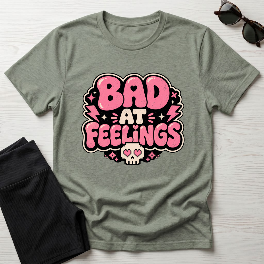 Bad at feelingT-Shirt