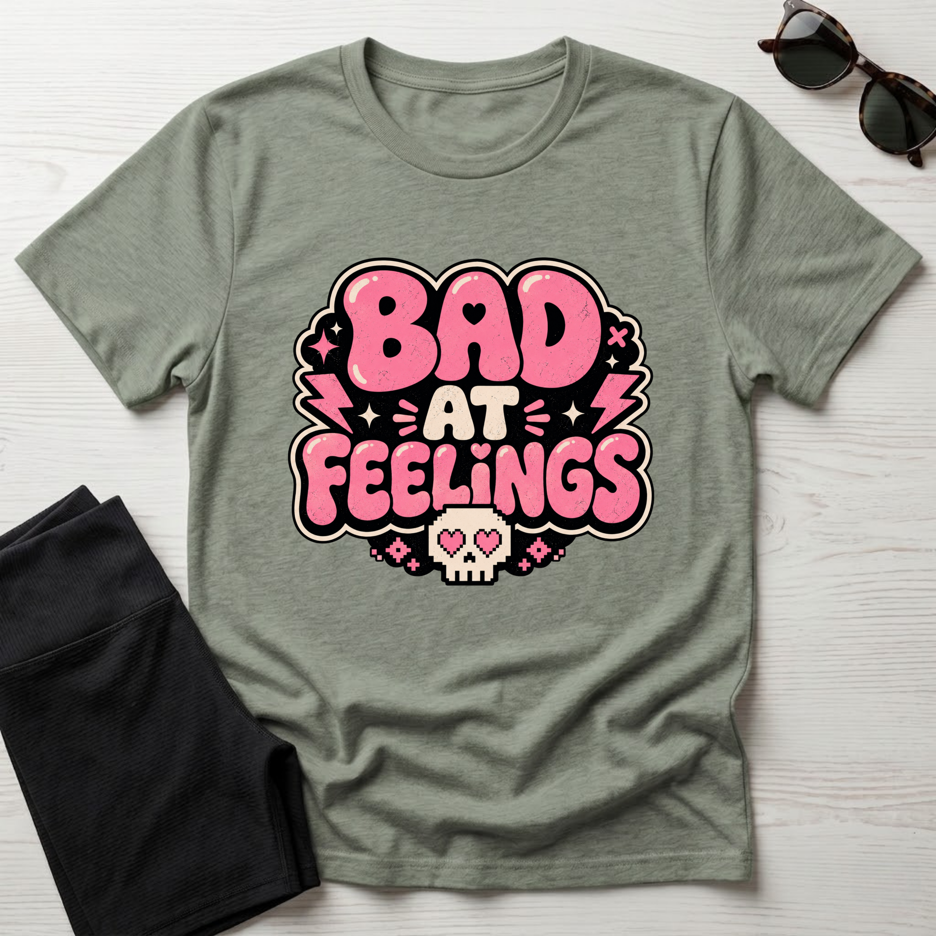 Bad at feelingT-Shirt