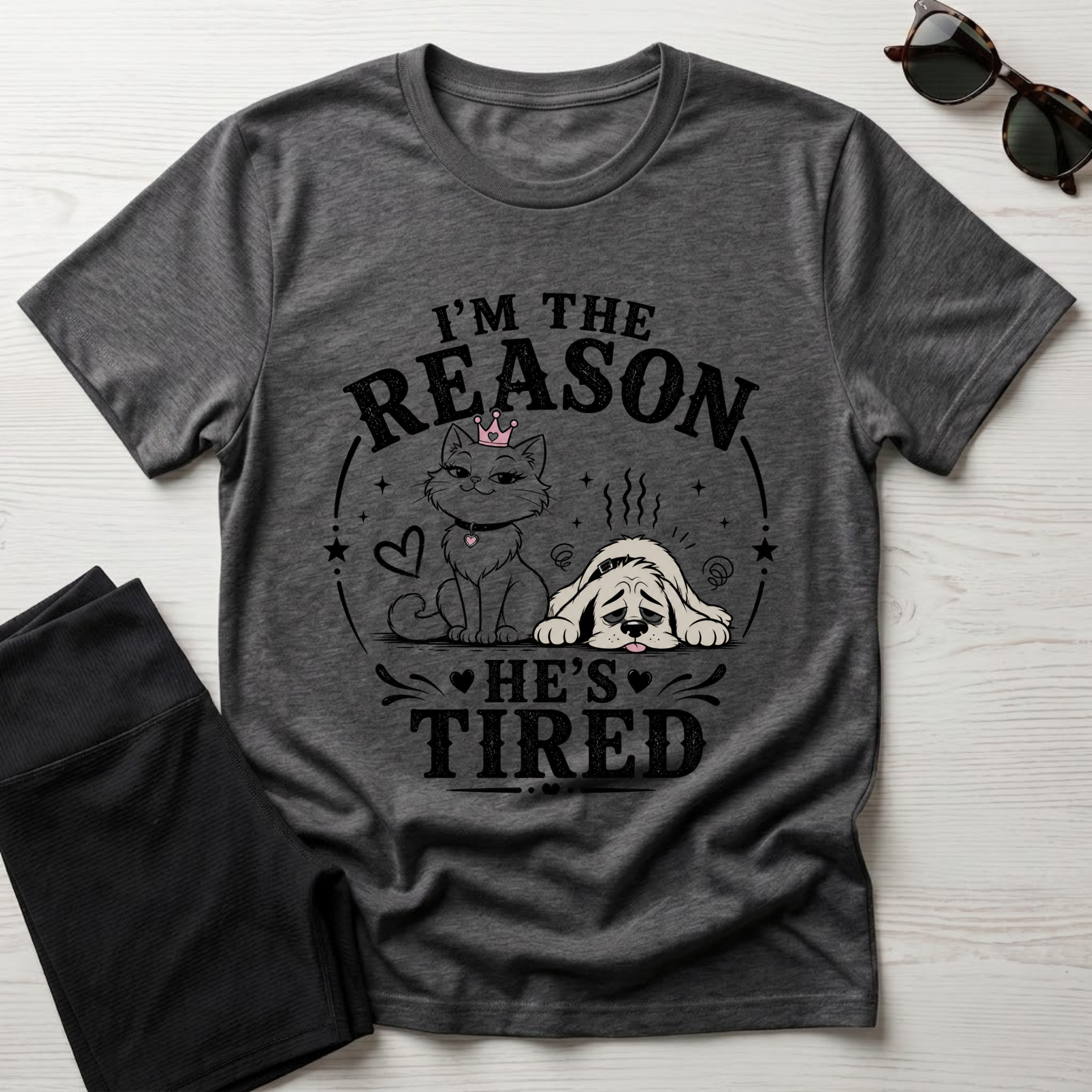 I'm the Reason He's Tired T-Shirt