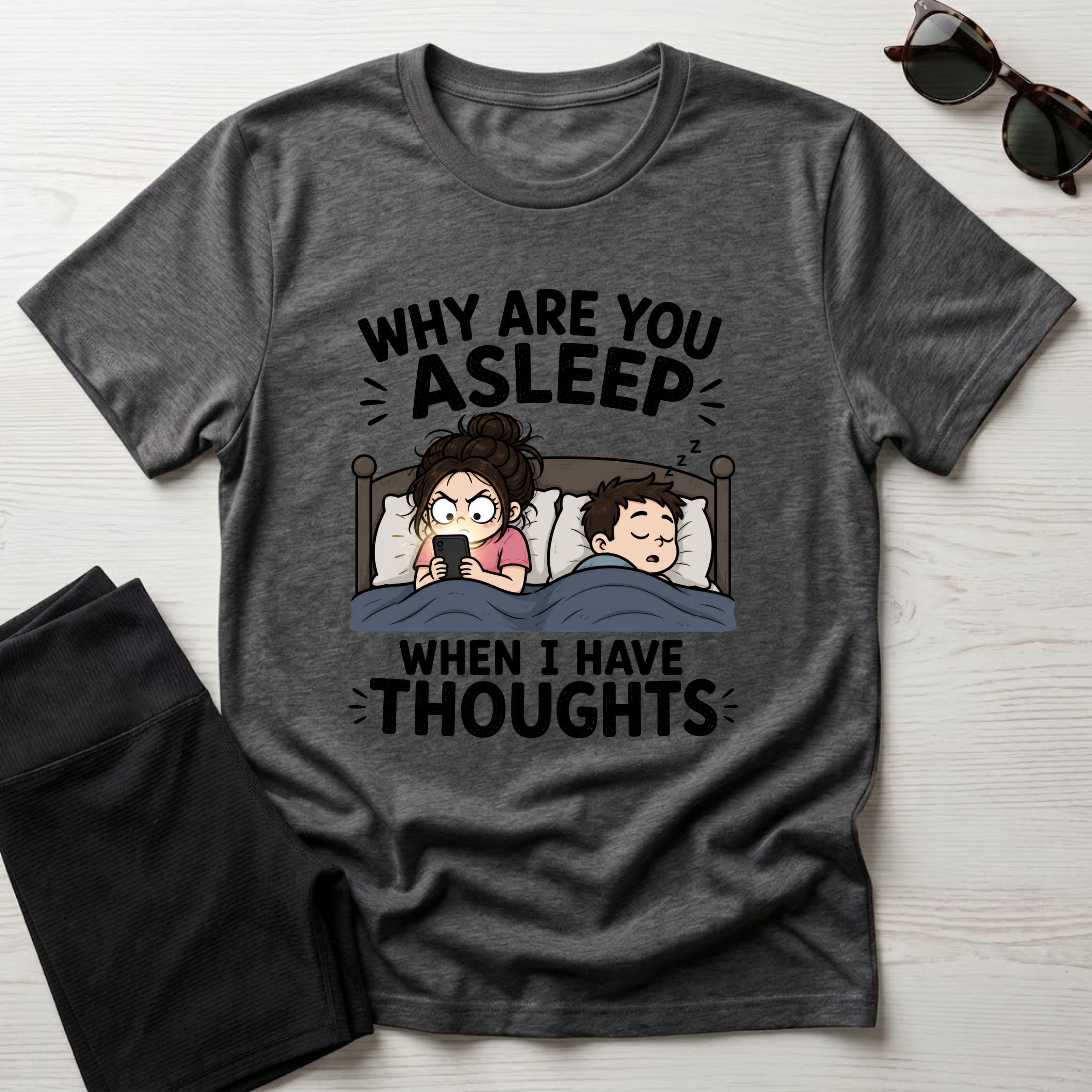 Why Are You Asleep T-Shirt