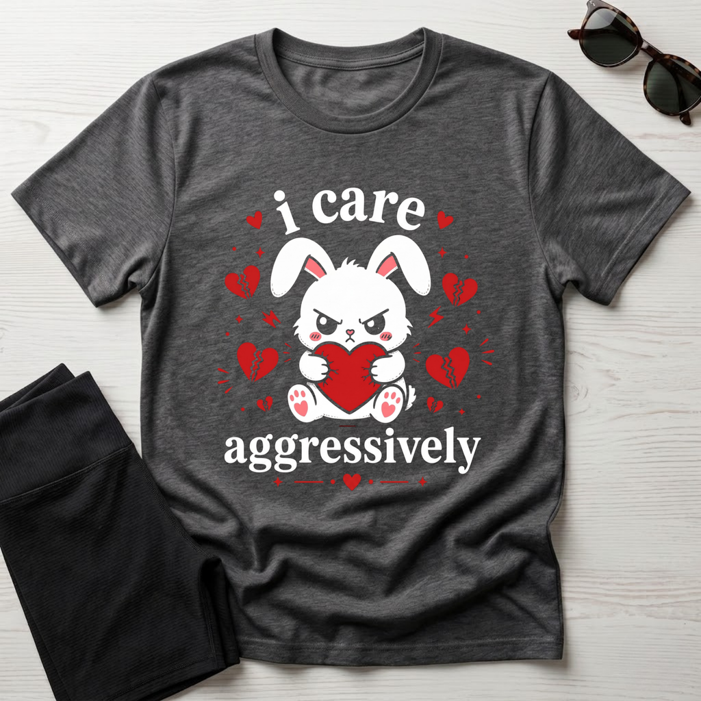 I Care Aggressively T-Shirt