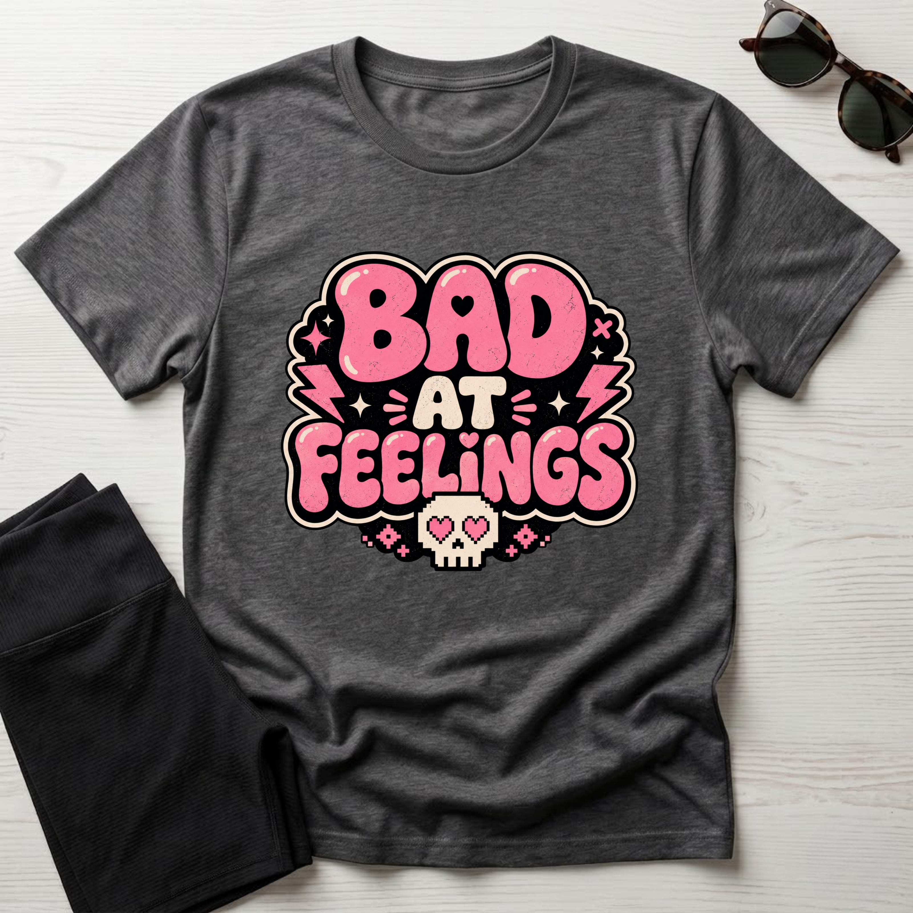 Bad at feelingT-Shirt