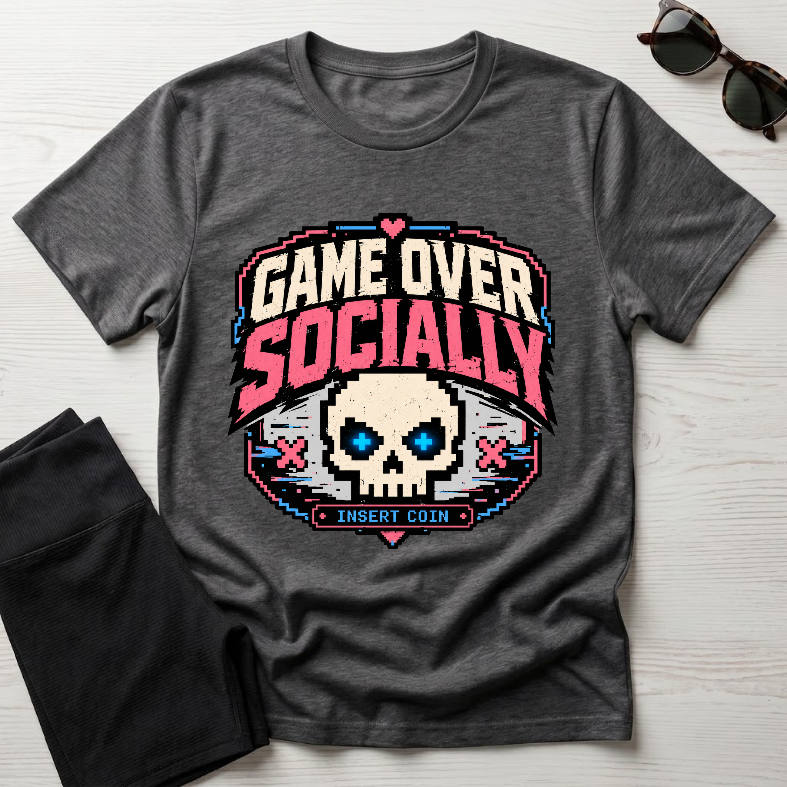 Game Over Socially T-Shirt