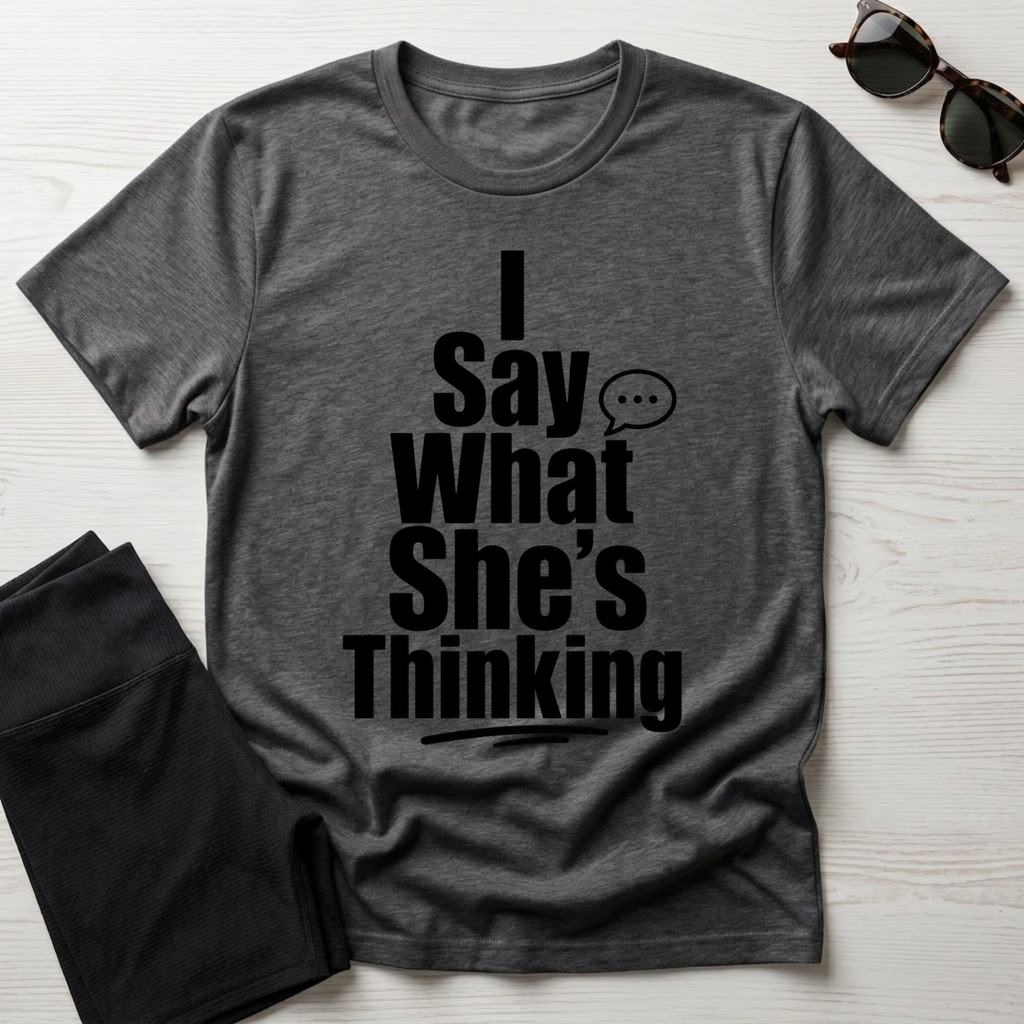 I say what she's thinking T-Shirt